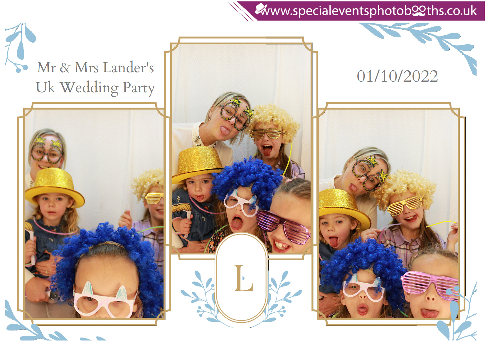 Mr & Mrs Lander's UK Wedding Party | View more photos from the event at my.specialeventsphotobooths.co.uk/u/SpecialEventsPhotoBooths/Mr-Mrs-Landers-UK-Wedding-Party
