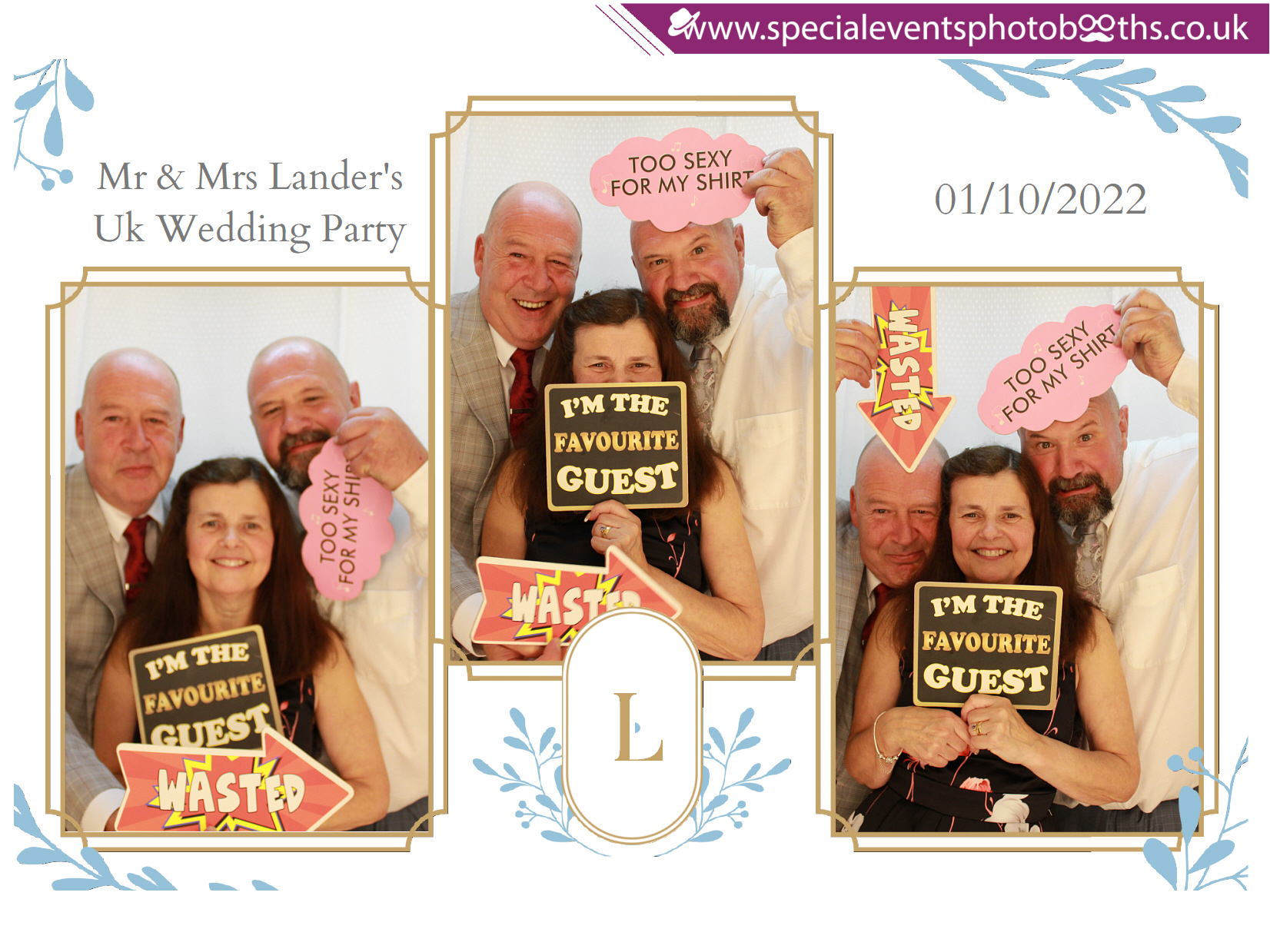 Mr & Mrs Lander's UK Wedding Party | View more photos from the event at my.specialeventsphotobooths.co.uk/u/SpecialEventsPhotoBooths/Mr-Mrs-Landers-UK-Wedding-Party