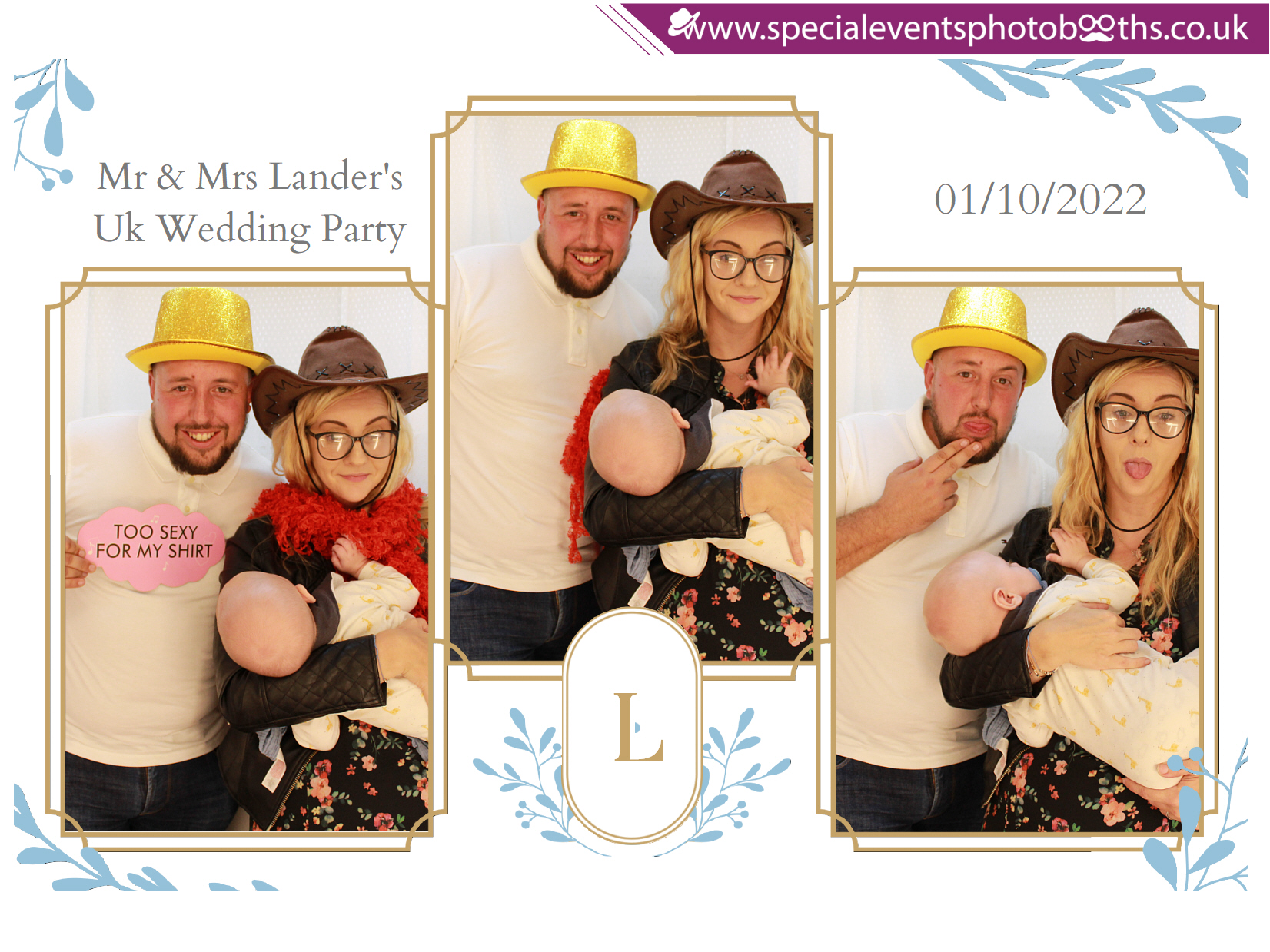 Mr & Mrs Lander's UK Wedding Party | View more photos from the event at my.specialeventsphotobooths.co.uk/u/SpecialEventsPhotoBooths/Mr-Mrs-Landers-UK-Wedding-Party