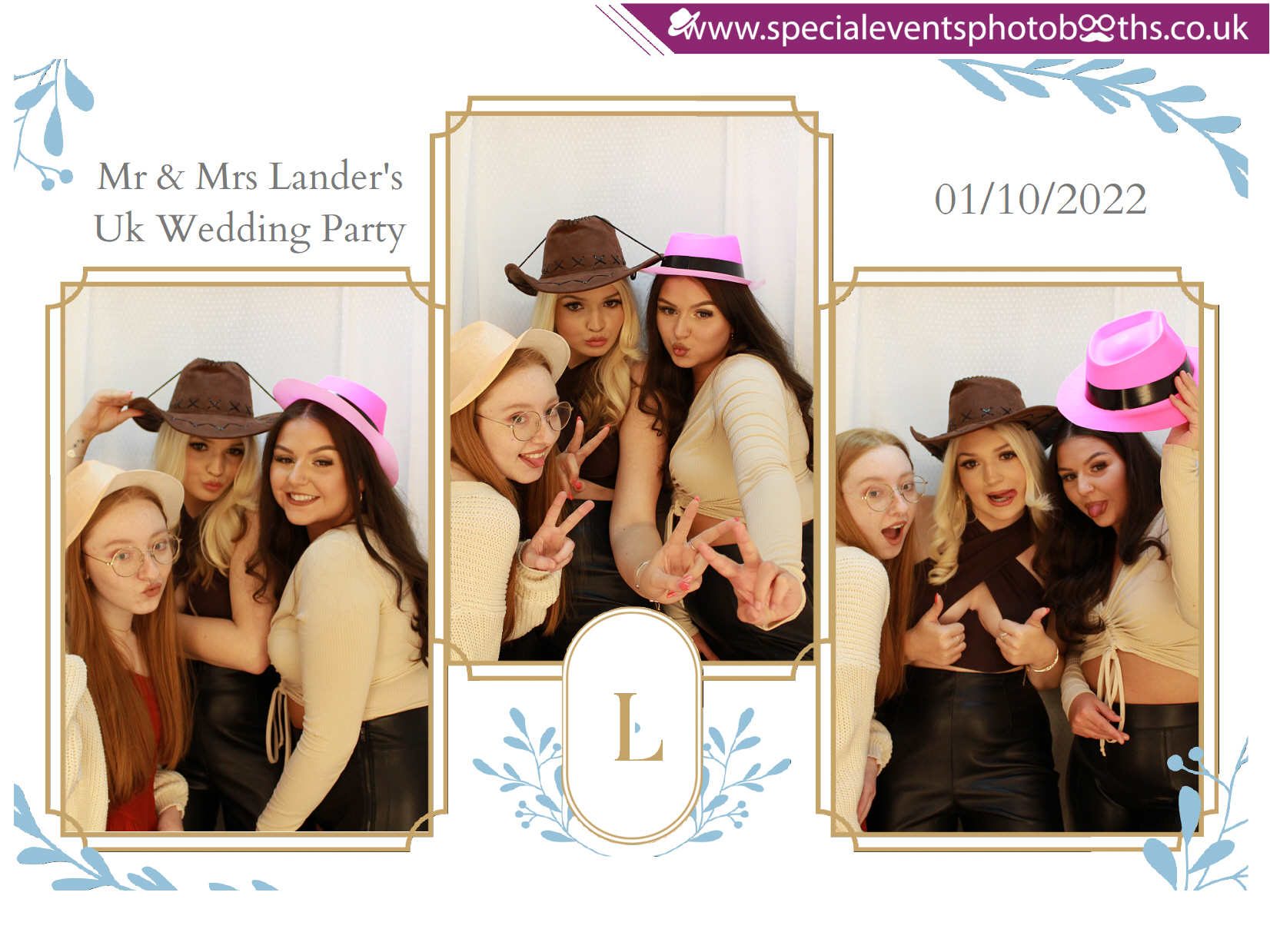 Mr & Mrs Lander's UK Wedding Party | View more photos from the event at my.specialeventsphotobooths.co.uk/u/SpecialEventsPhotoBooths/Mr-Mrs-Landers-UK-Wedding-Party
