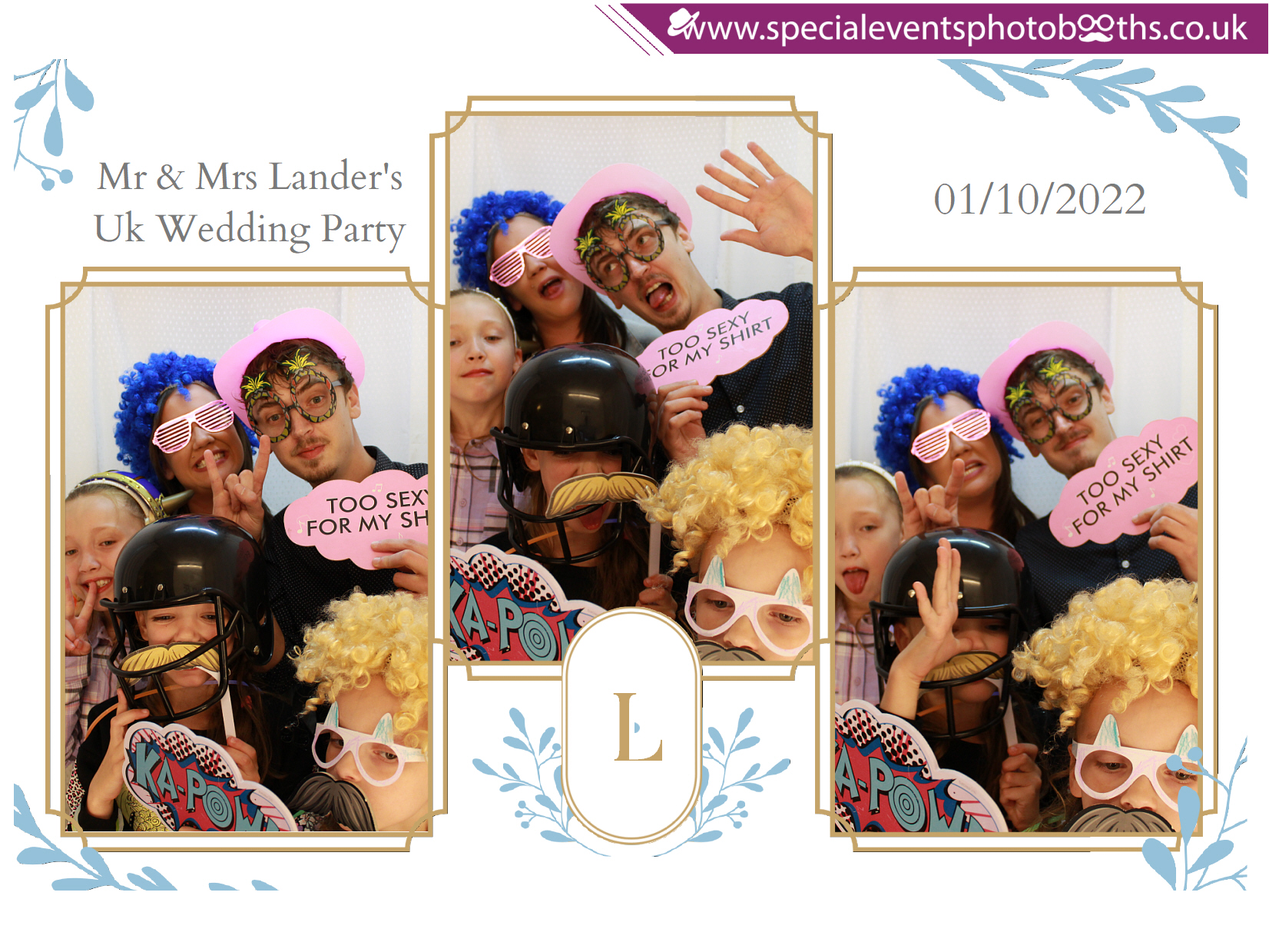 Mr & Mrs Lander's UK Wedding Party | View more photos from the event at my.specialeventsphotobooths.co.uk/u/SpecialEventsPhotoBooths/Mr-Mrs-Landers-UK-Wedding-Party