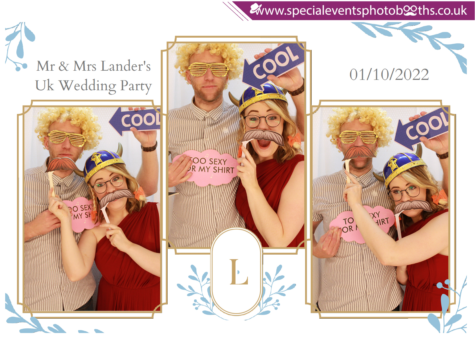 Mr & Mrs Lander's UK Wedding Party | View more photos from the event at my.specialeventsphotobooths.co.uk/u/SpecialEventsPhotoBooths/Mr-Mrs-Landers-UK-Wedding-Party