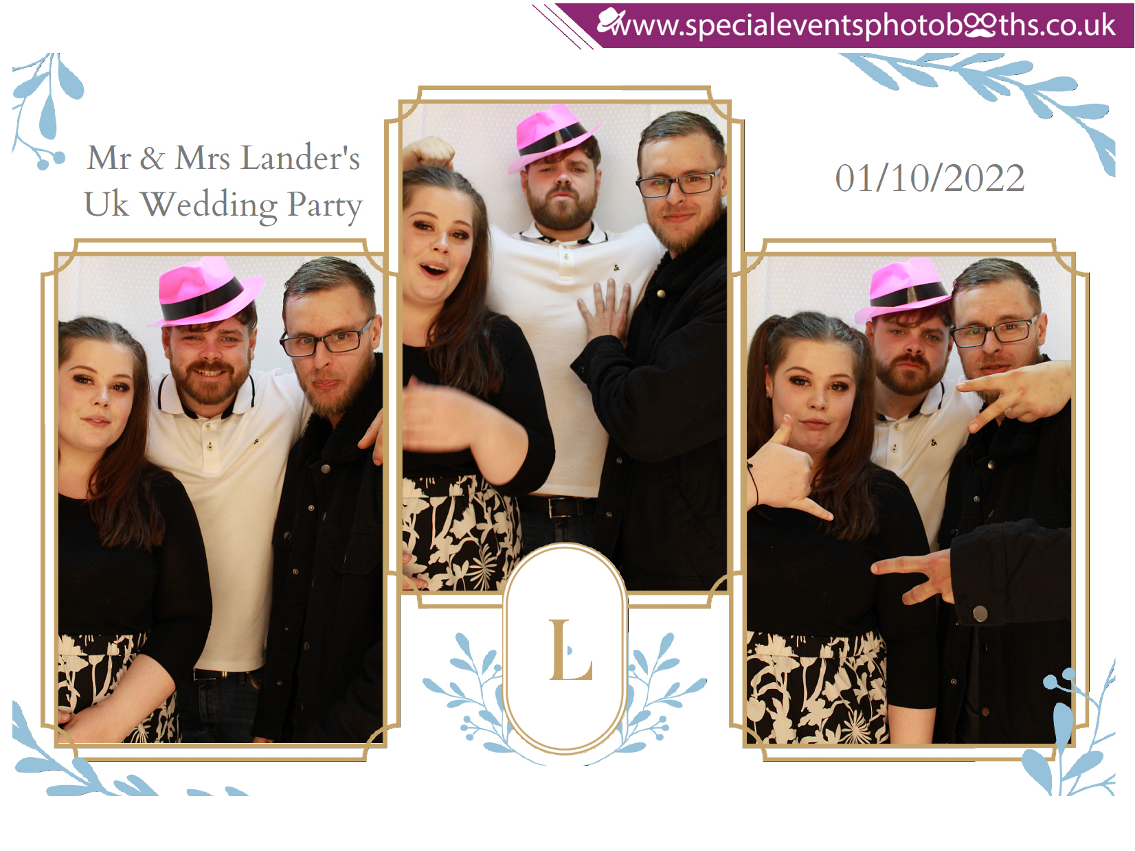 Mr & Mrs Lander's UK Wedding Party | View more photos from the event at my.specialeventsphotobooths.co.uk/u/SpecialEventsPhotoBooths/Mr-Mrs-Landers-UK-Wedding-Party