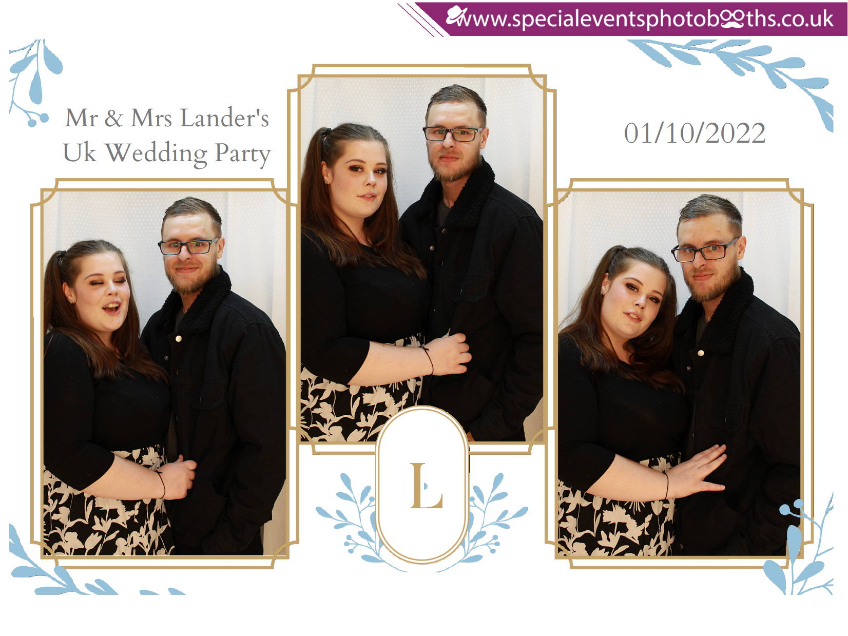 Mr & Mrs Lander's UK Wedding Party | View more photos from the event at my.specialeventsphotobooths.co.uk/u/SpecialEventsPhotoBooths/Mr-Mrs-Landers-UK-Wedding-Party