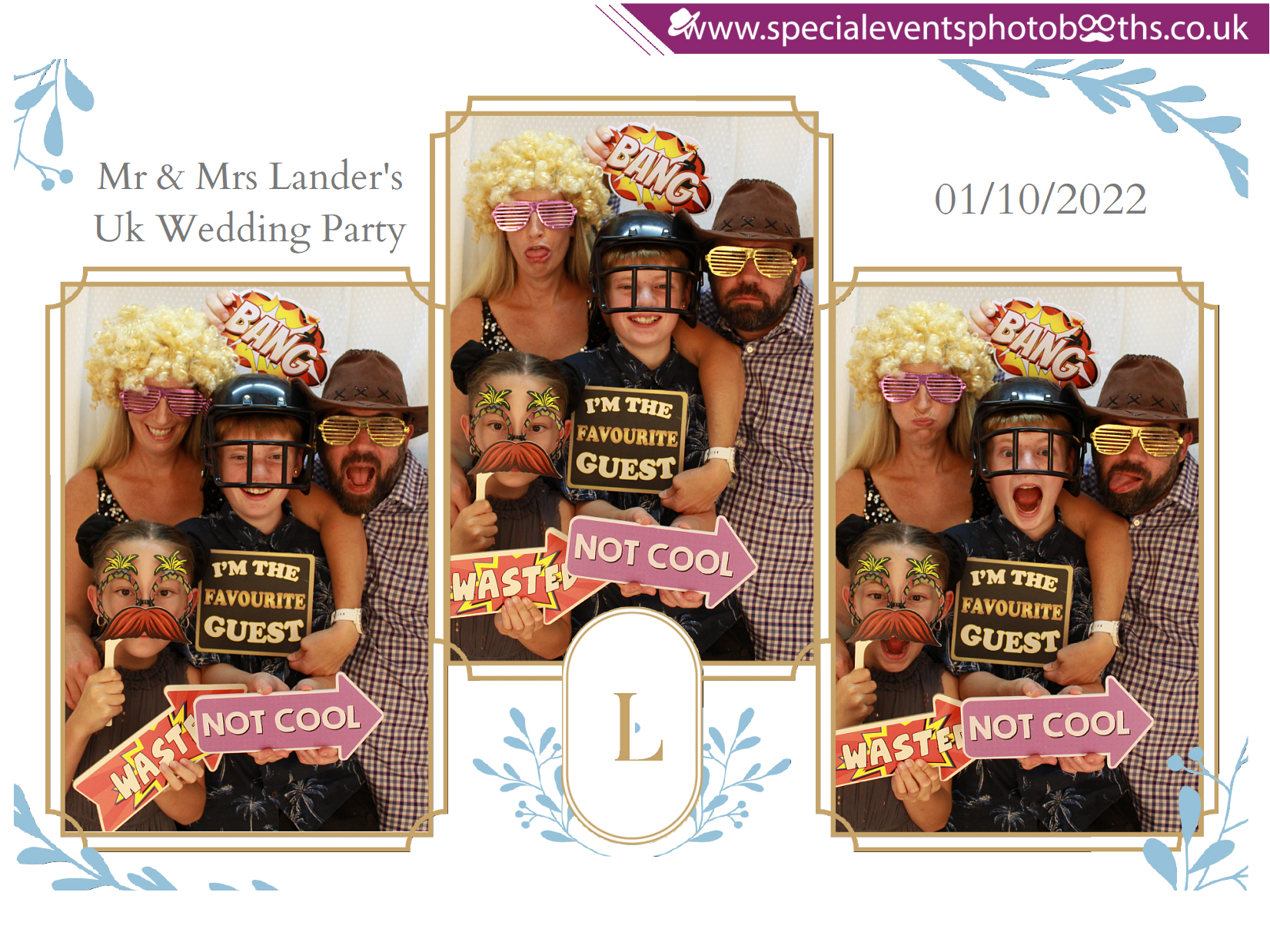Mr & Mrs Lander's UK Wedding Party | View more photos from the event at my.specialeventsphotobooths.co.uk/u/SpecialEventsPhotoBooths/Mr-Mrs-Landers-UK-Wedding-Party