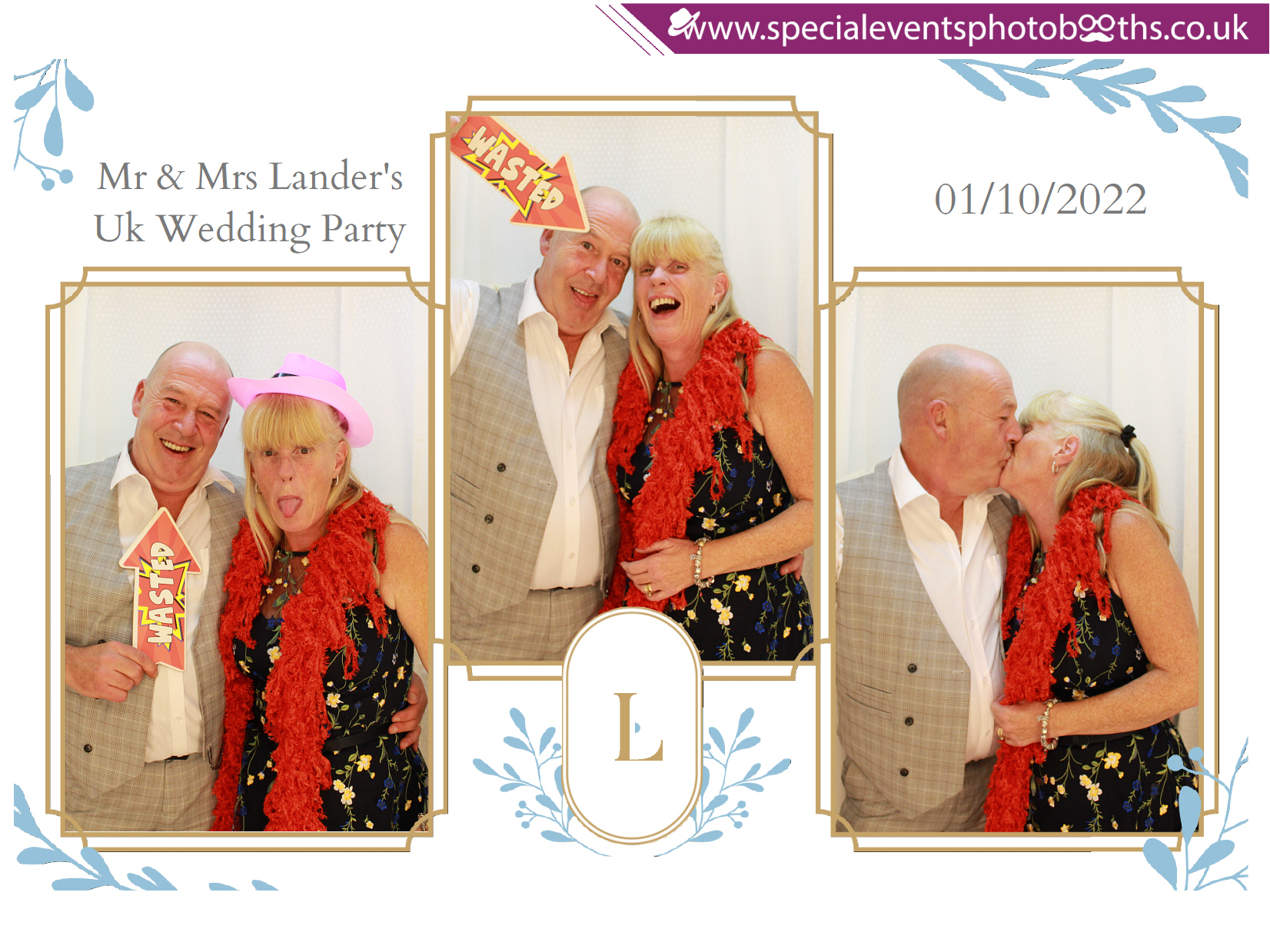 Mr & Mrs Lander's UK Wedding Party | View more photos from the event at my.specialeventsphotobooths.co.uk/u/SpecialEventsPhotoBooths/Mr-Mrs-Landers-UK-Wedding-Party
