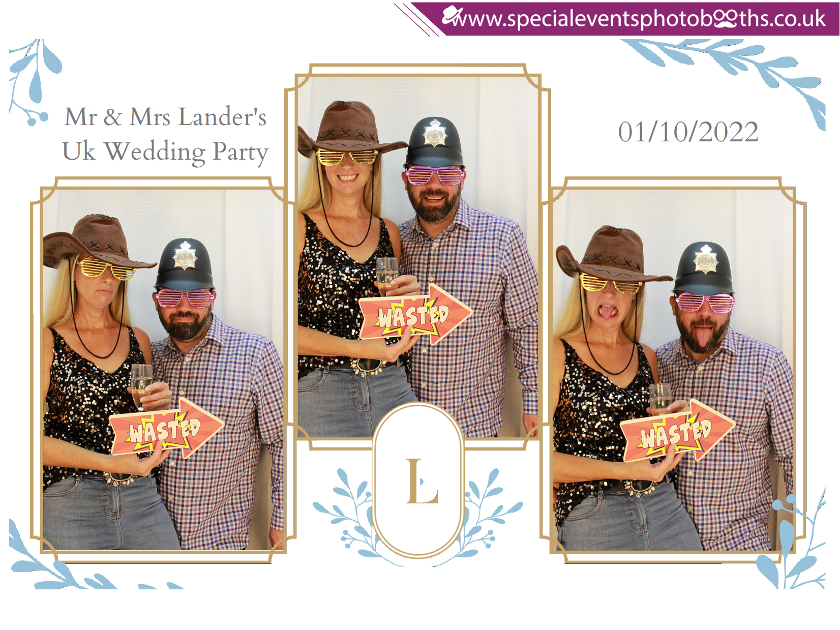 Mr & Mrs Lander's UK Wedding Party | View more photos from the event at my.specialeventsphotobooths.co.uk/u/SpecialEventsPhotoBooths/Mr-Mrs-Landers-UK-Wedding-Party