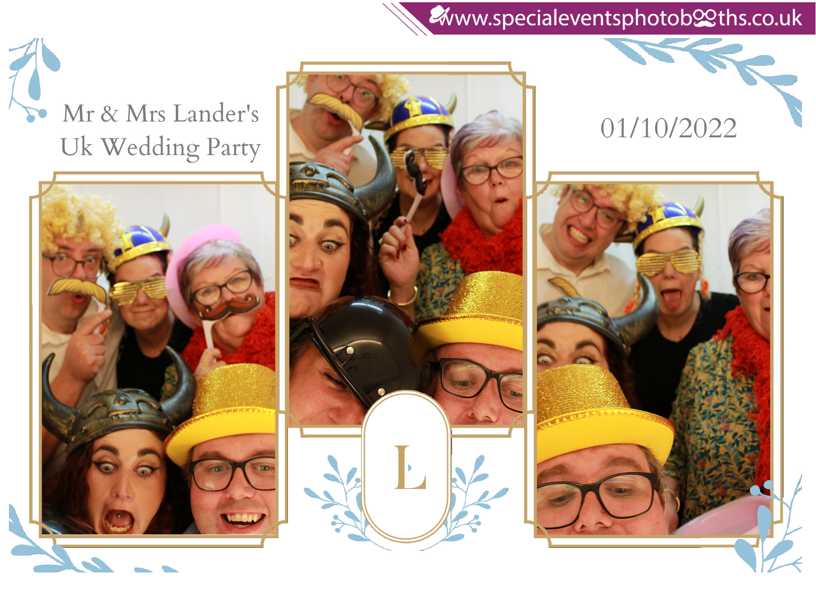 Mr & Mrs Lander's UK Wedding Party | View more photos from the event at my.specialeventsphotobooths.co.uk/u/SpecialEventsPhotoBooths/Mr-Mrs-Landers-UK-Wedding-Party