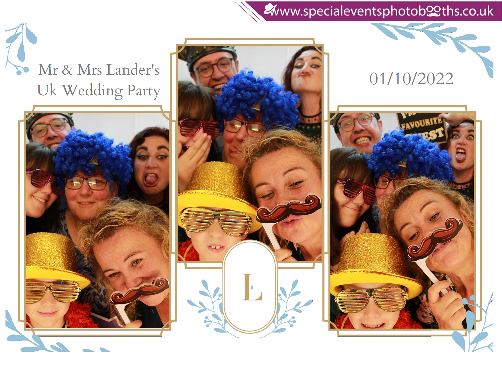 Mr & Mrs Lander's UK Wedding Party | View more photos from the event at my.specialeventsphotobooths.co.uk/u/SpecialEventsPhotoBooths/Mr-Mrs-Landers-UK-Wedding-Party
