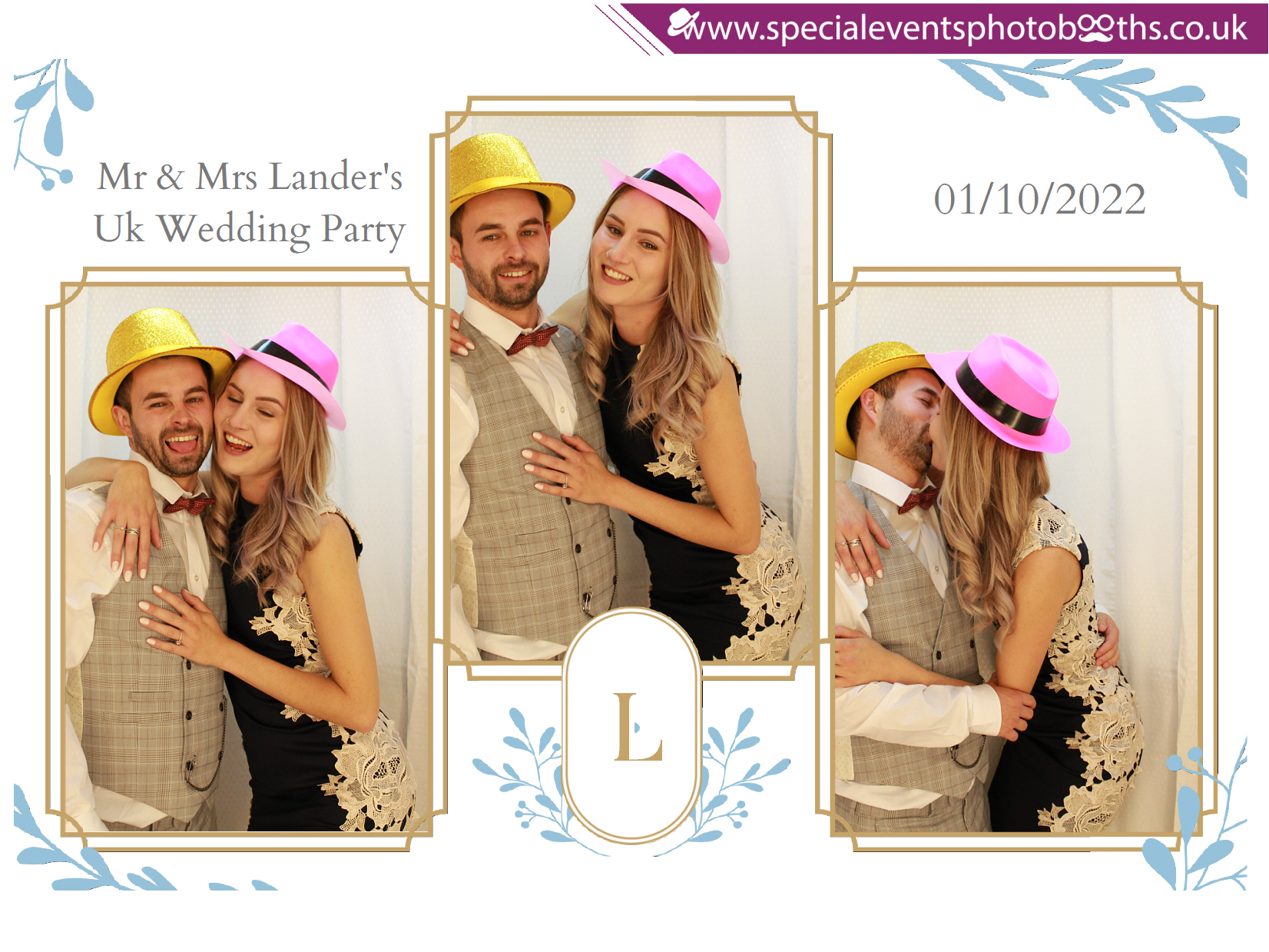 Mr & Mrs Lander's UK Wedding Party | View more photos from the event at my.specialeventsphotobooths.co.uk/u/SpecialEventsPhotoBooths/Mr-Mrs-Landers-UK-Wedding-Party