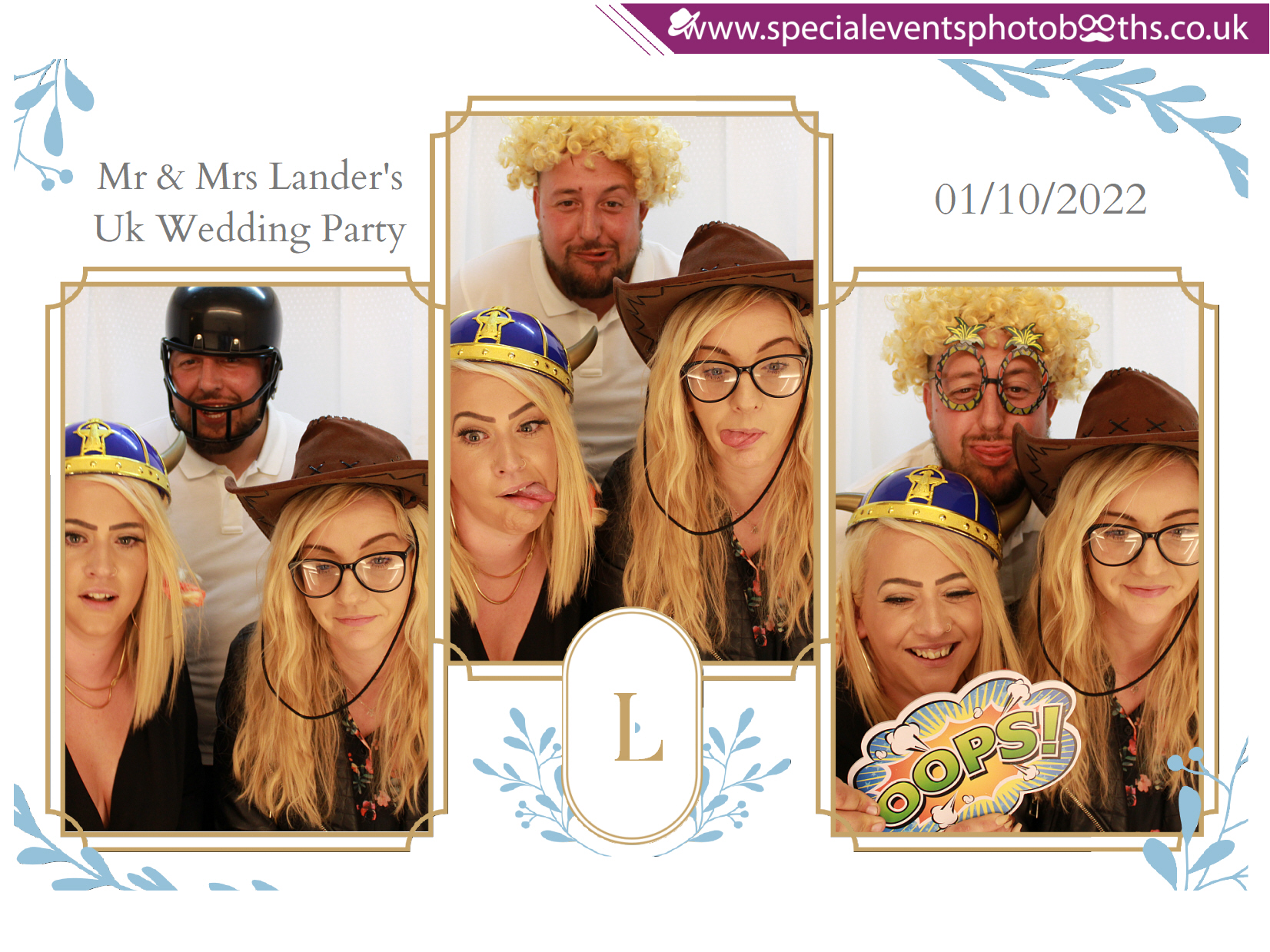 Mr & Mrs Lander's UK Wedding Party | View more photos from the event at my.specialeventsphotobooths.co.uk/u/SpecialEventsPhotoBooths/Mr-Mrs-Landers-UK-Wedding-Party