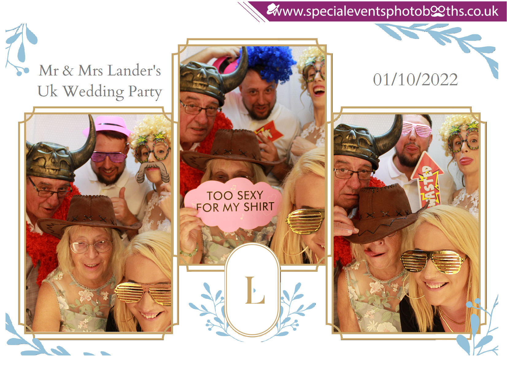 Mr & Mrs Lander's UK Wedding Party | View more photos from the event at my.specialeventsphotobooths.co.uk/u/SpecialEventsPhotoBooths/Mr-Mrs-Landers-UK-Wedding-Party