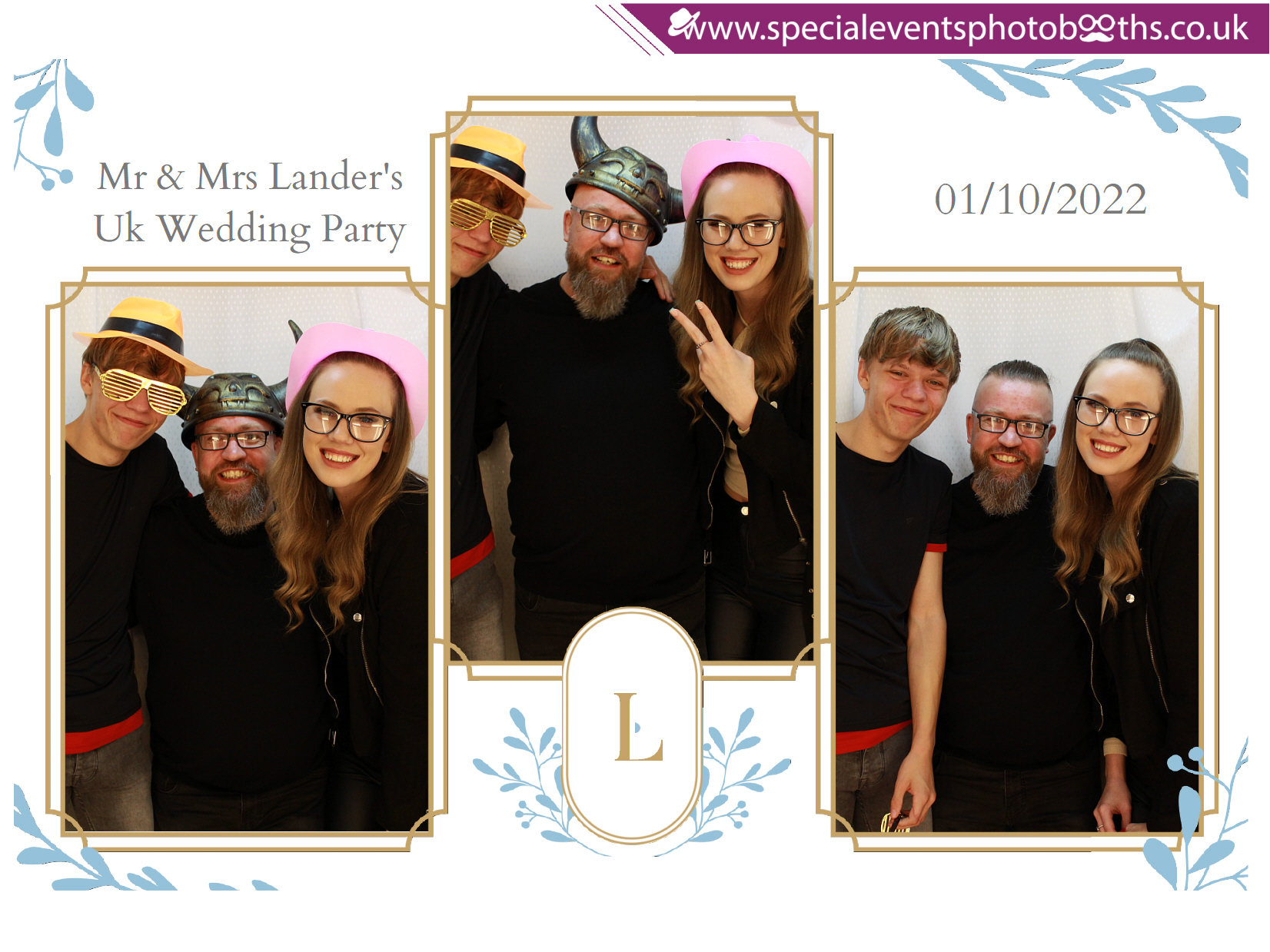 Mr & Mrs Lander's UK Wedding Party | View more photos from the event at my.specialeventsphotobooths.co.uk/u/SpecialEventsPhotoBooths/Mr-Mrs-Landers-UK-Wedding-Party