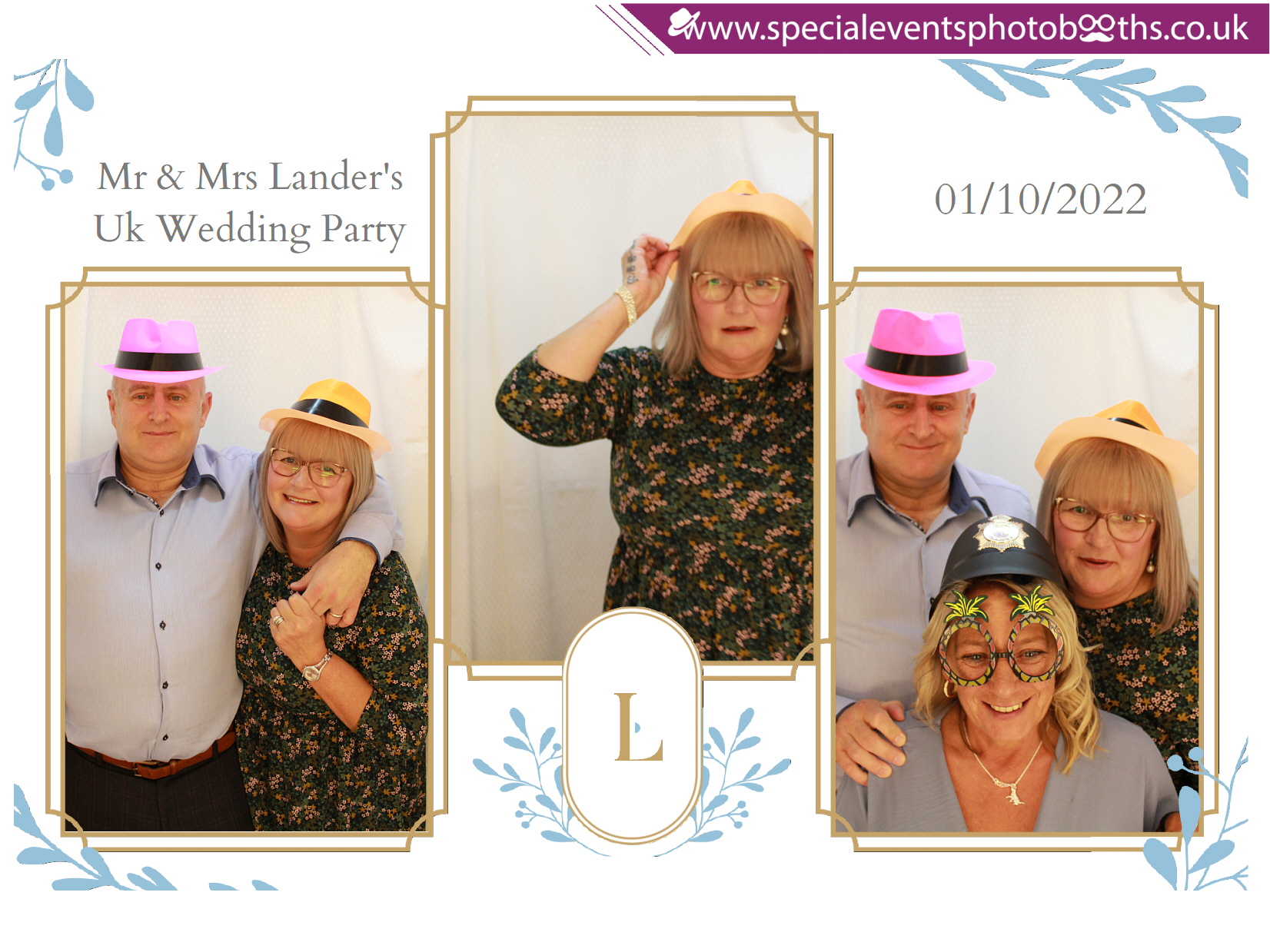Mr & Mrs Lander's UK Wedding Party | View more photos from the event at my.specialeventsphotobooths.co.uk/u/SpecialEventsPhotoBooths/Mr-Mrs-Landers-UK-Wedding-Party