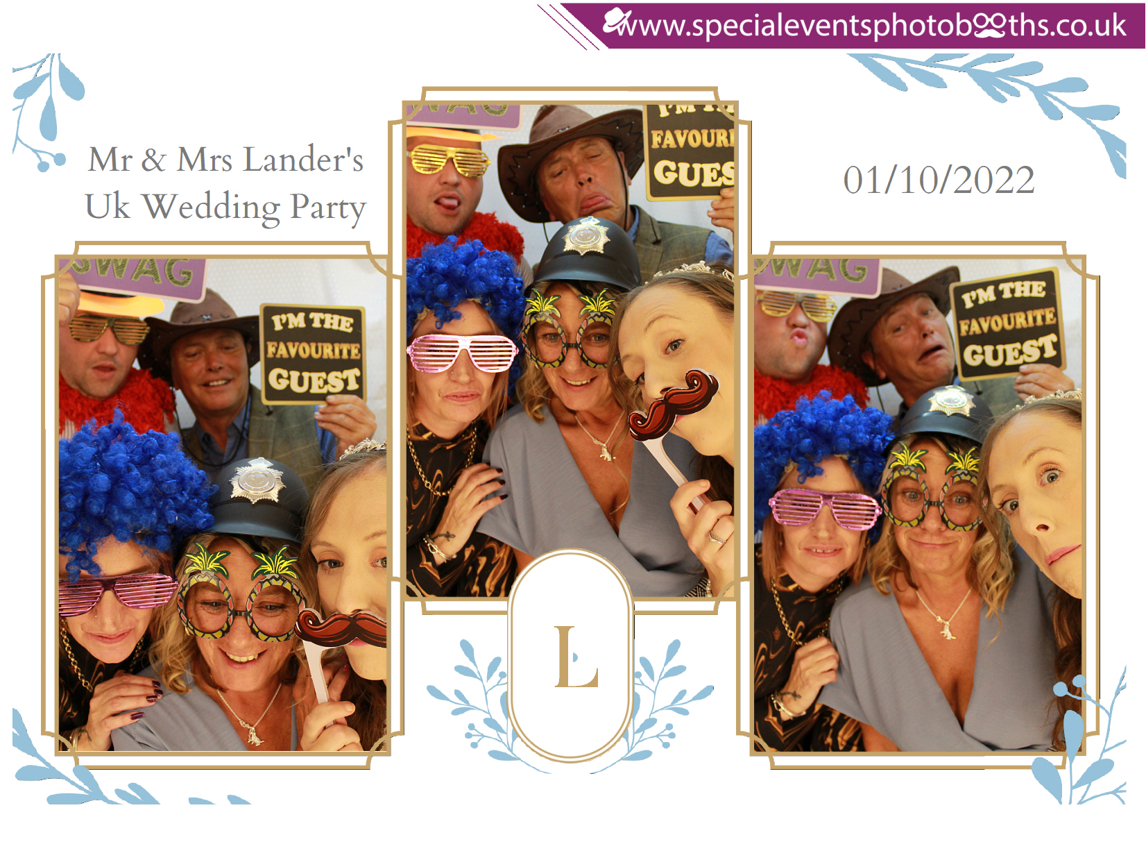 Mr & Mrs Lander's UK Wedding Party | View more photos from the event at my.specialeventsphotobooths.co.uk/u/SpecialEventsPhotoBooths/Mr-Mrs-Landers-UK-Wedding-Party