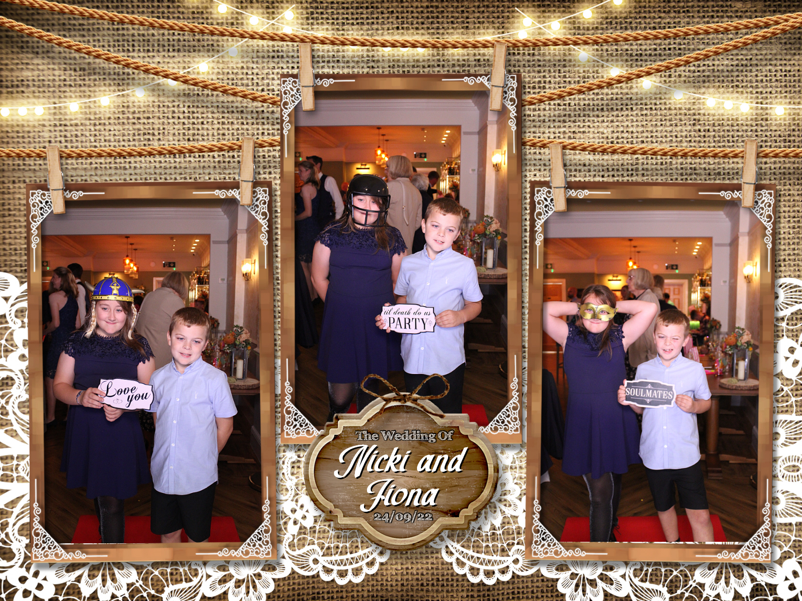 Nicki & Fiona's Wedding | View more photos from the event at my.specialeventsphotobooths.co.uk/u/SpecialEventsPhotoBooths/Nicki-Fionas-Wedding