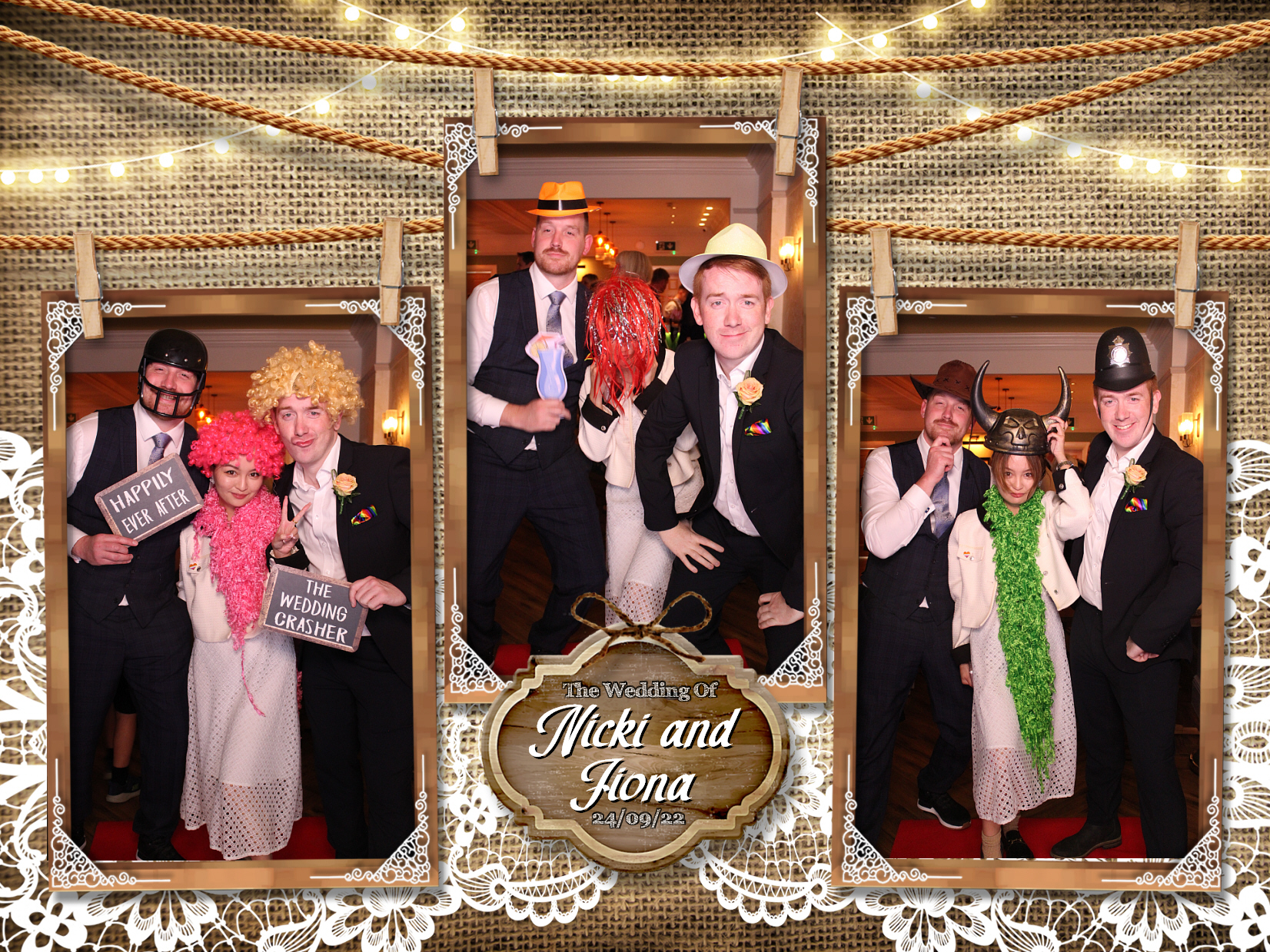 Nicki & Fiona's Wedding | View more photos from the event at my.specialeventsphotobooths.co.uk/u/SpecialEventsPhotoBooths/Nicki-Fionas-Wedding