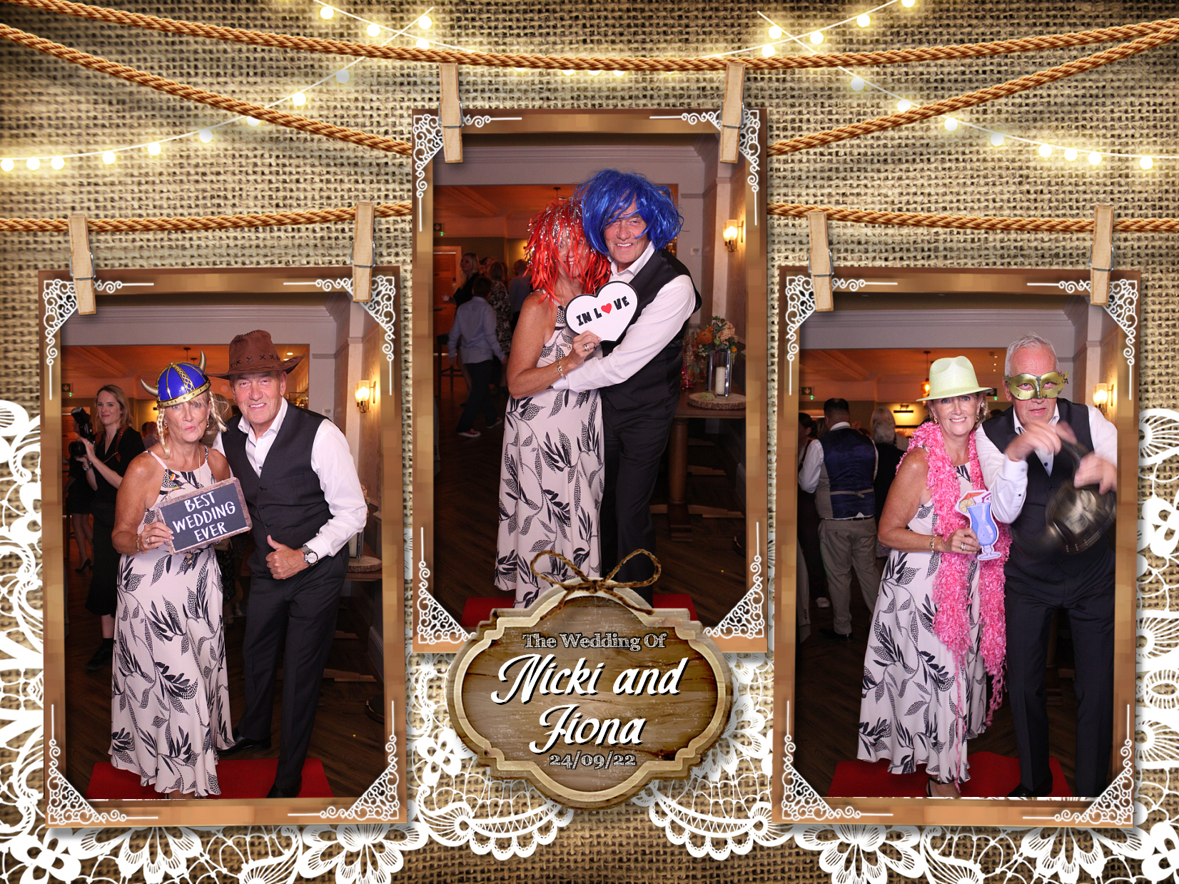 Nicki & Fiona's Wedding | View more photos from the event at my.specialeventsphotobooths.co.uk/u/SpecialEventsPhotoBooths/Nicki-Fionas-Wedding