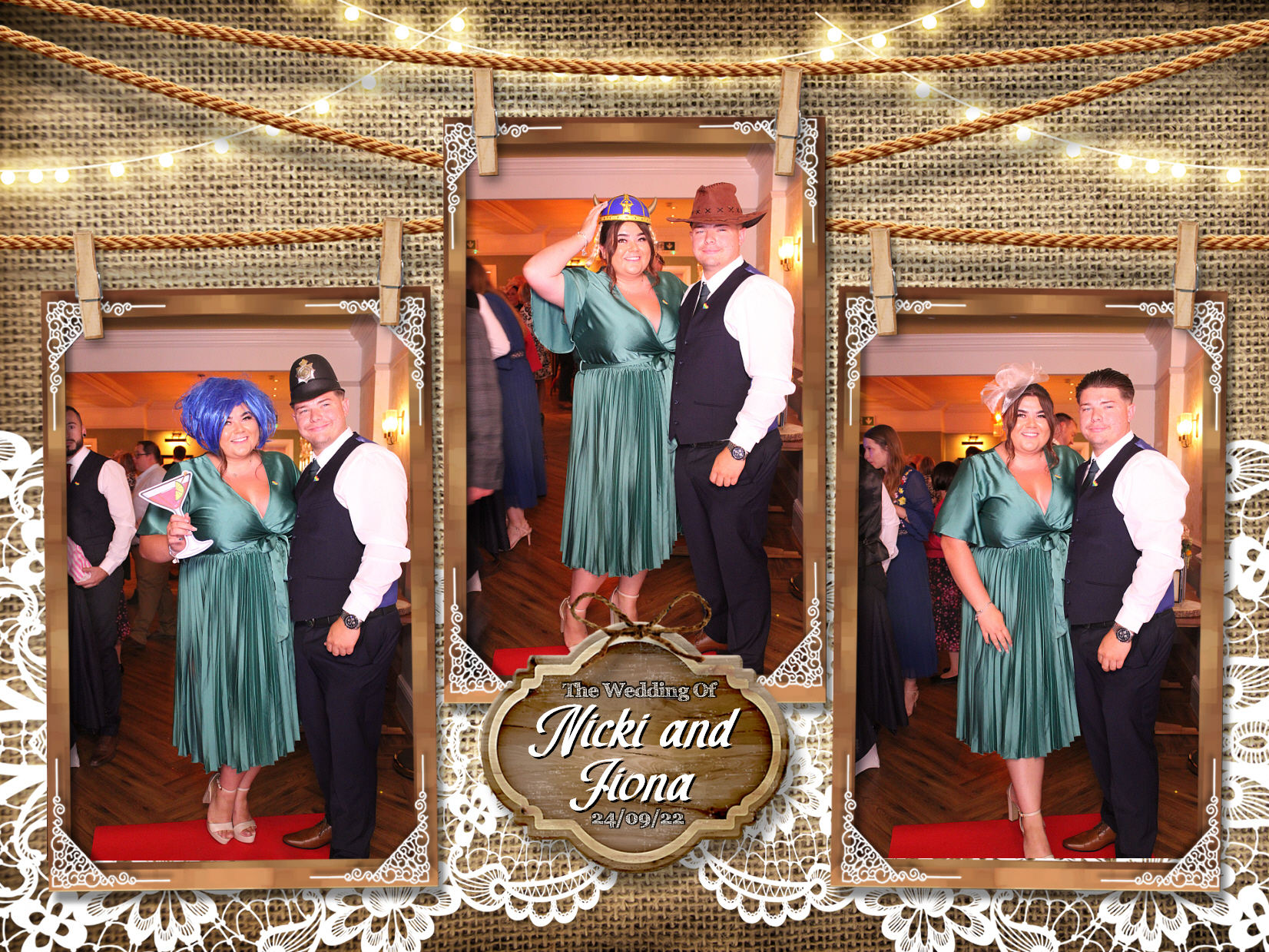 Nicki & Fiona's Wedding | View more photos from the event at my.specialeventsphotobooths.co.uk/u/SpecialEventsPhotoBooths/Nicki-Fionas-Wedding