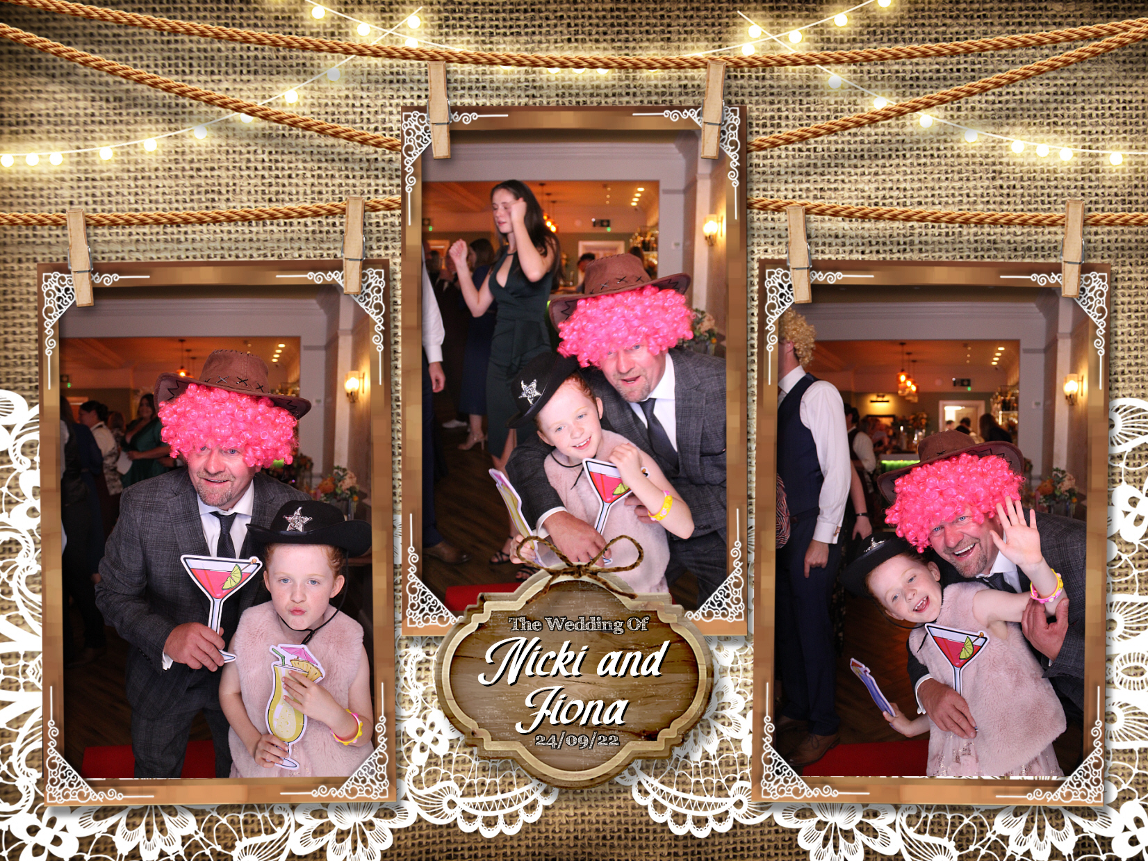 Nicki & Fiona's Wedding | View more photos from the event at my.specialeventsphotobooths.co.uk/u/SpecialEventsPhotoBooths/Nicki-Fionas-Wedding