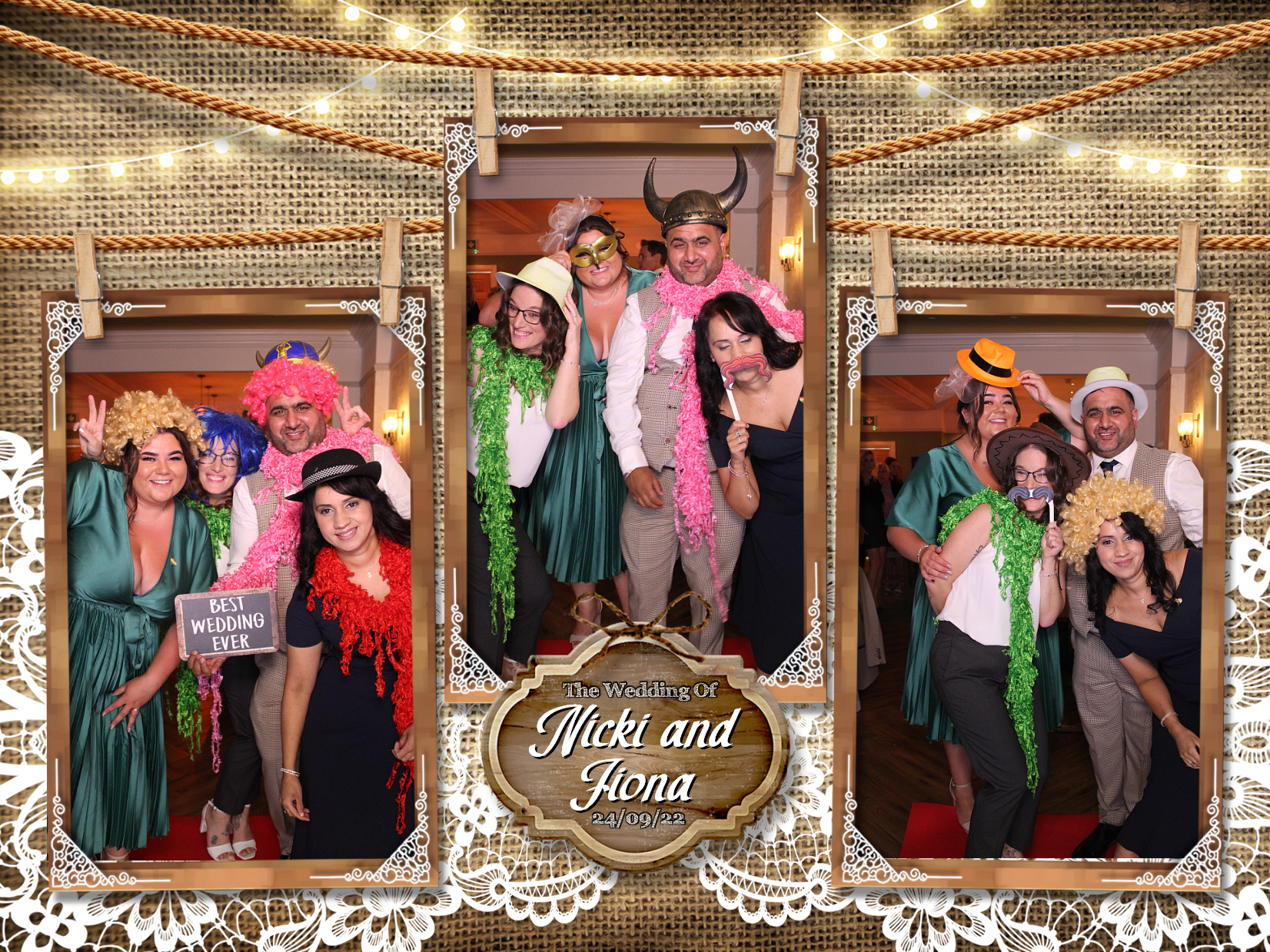 Nicki & Fiona's Wedding | View more photos from the event at my.specialeventsphotobooths.co.uk/u/SpecialEventsPhotoBooths/Nicki-Fionas-Wedding