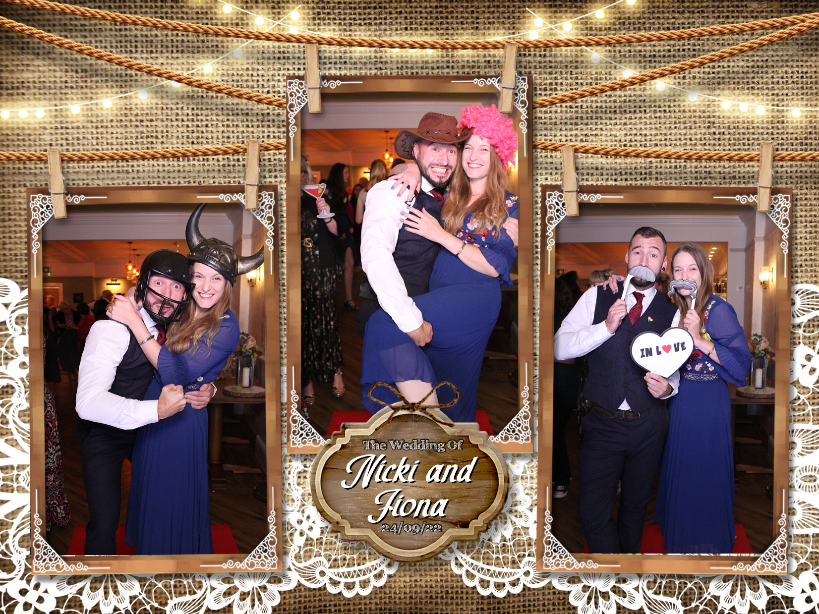 Nicki & Fiona's Wedding | View more photos from the event at my.specialeventsphotobooths.co.uk/u/SpecialEventsPhotoBooths/Nicki-Fionas-Wedding