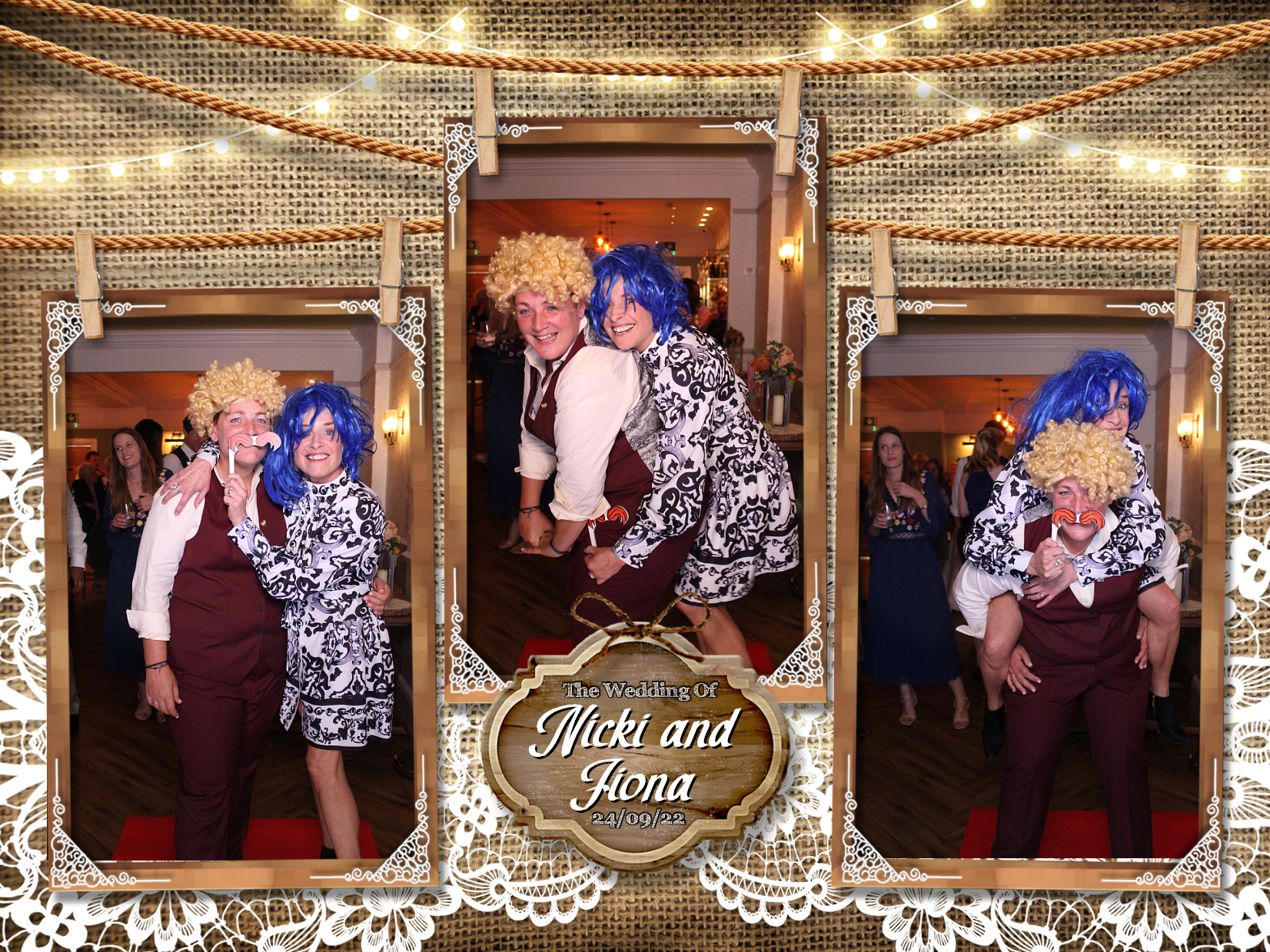 Nicki & Fiona's Wedding | View more photos from the event at my.specialeventsphotobooths.co.uk/u/SpecialEventsPhotoBooths/Nicki-Fionas-Wedding