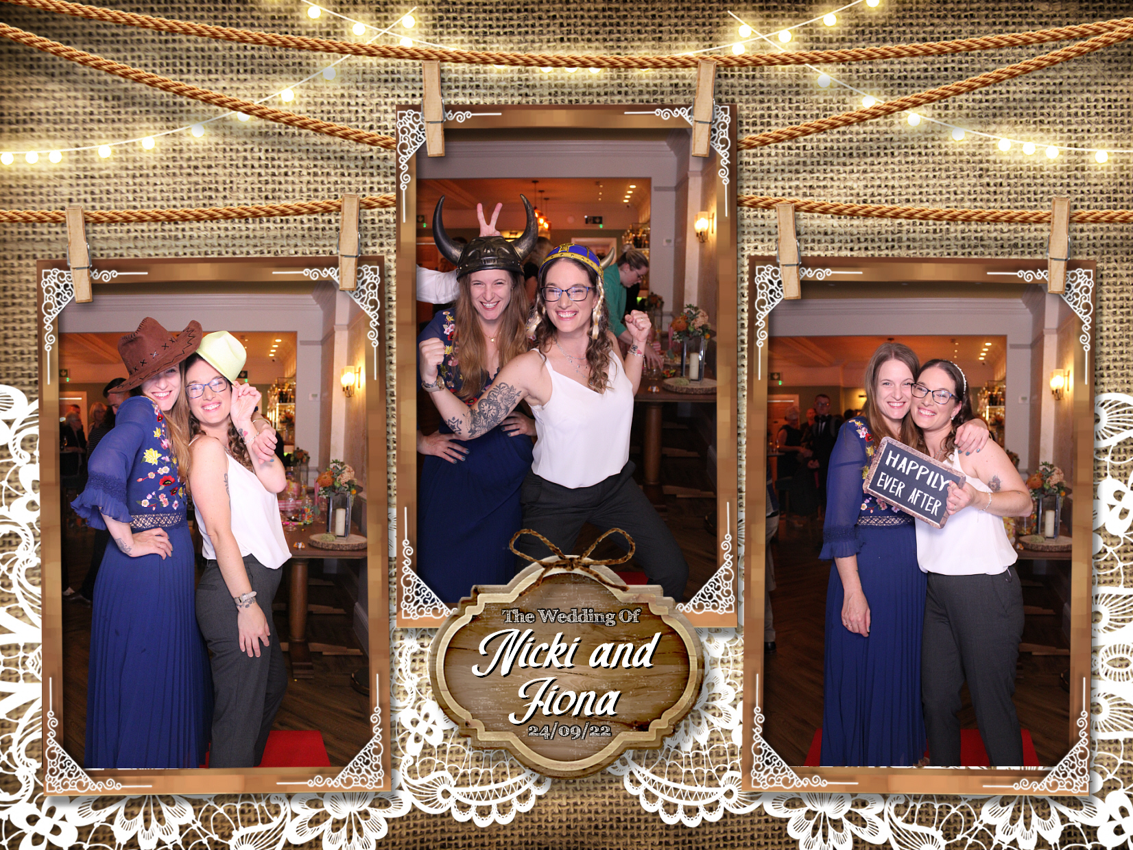Nicki & Fiona's Wedding | View more photos from the event at my.specialeventsphotobooths.co.uk/u/SpecialEventsPhotoBooths/Nicki-Fionas-Wedding