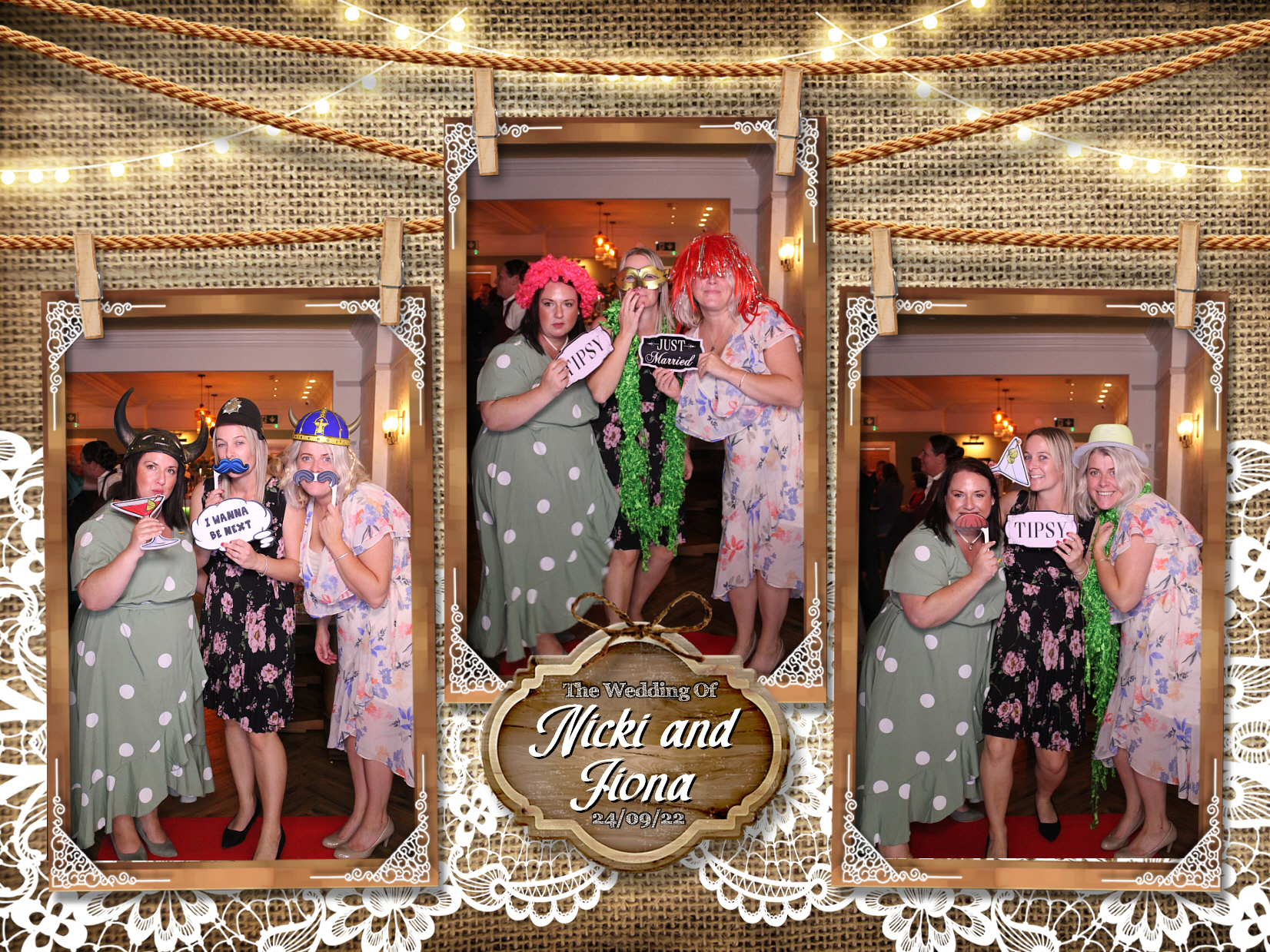 Nicki & Fiona's Wedding | View more photos from the event at my.specialeventsphotobooths.co.uk/u/SpecialEventsPhotoBooths/Nicki-Fionas-Wedding