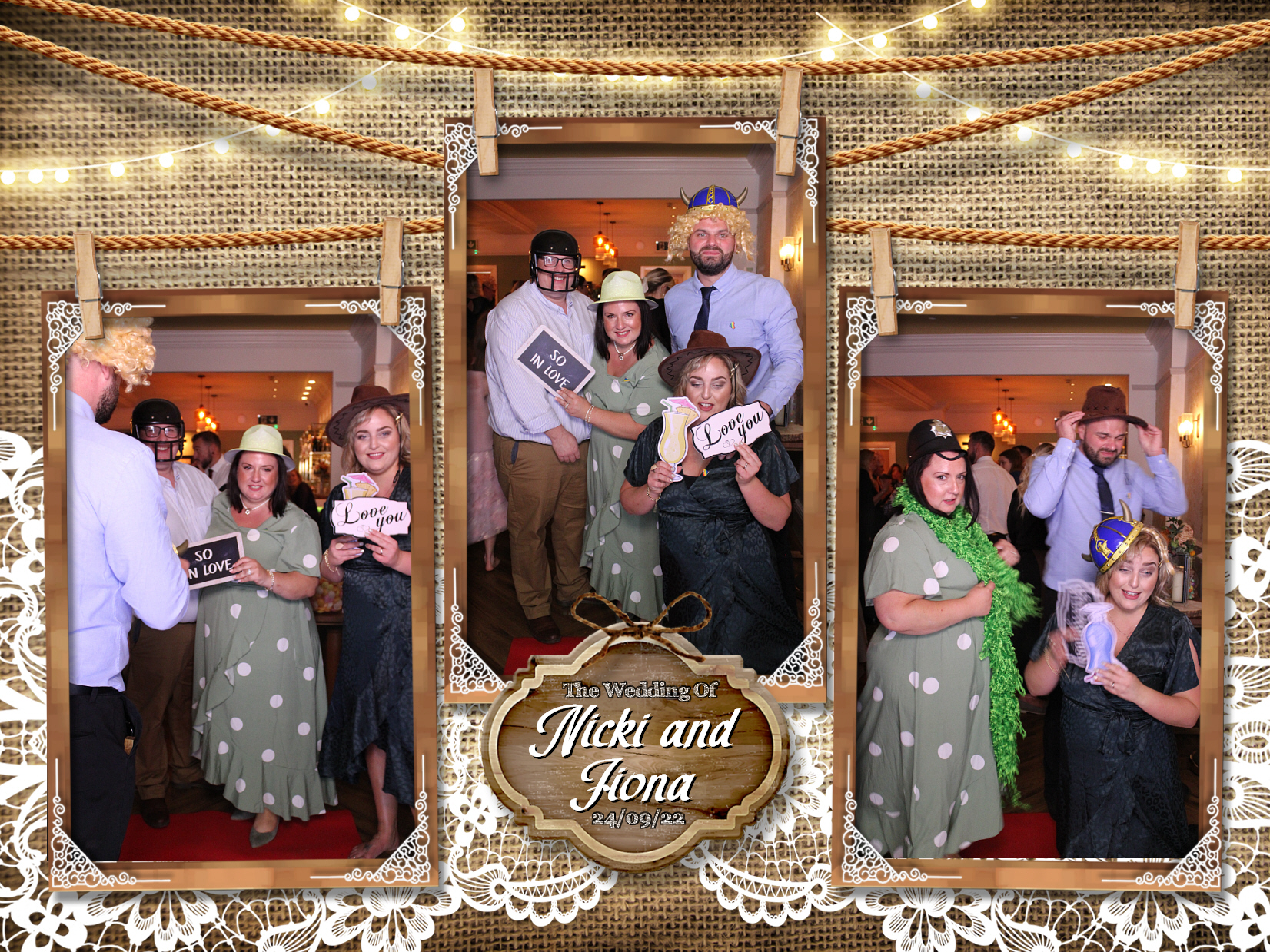 Nicki & Fiona's Wedding | View more photos from the event at my.specialeventsphotobooths.co.uk/u/SpecialEventsPhotoBooths/Nicki-Fionas-Wedding