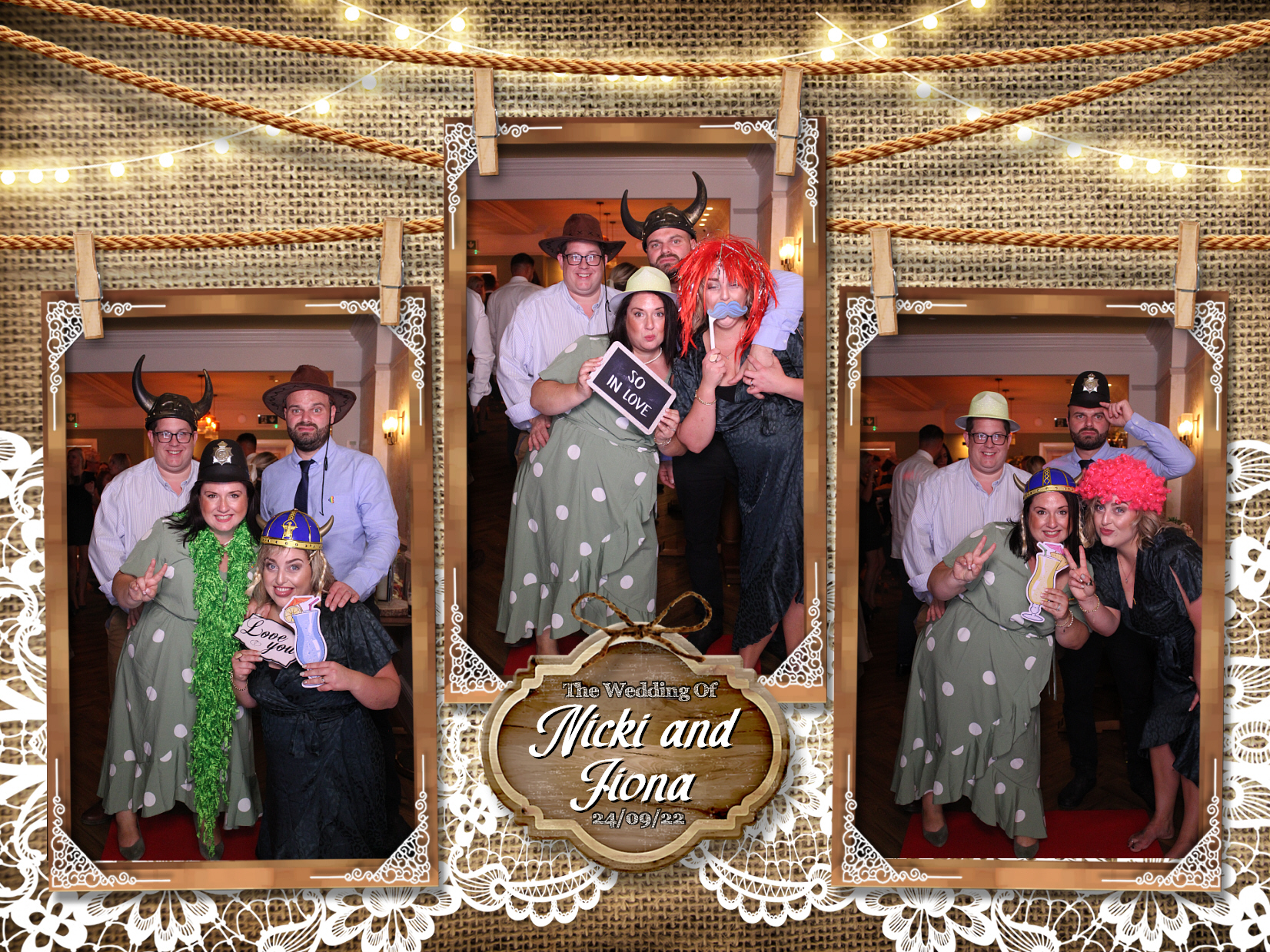 Nicki & Fiona's Wedding | View more photos from the event at my.specialeventsphotobooths.co.uk/u/SpecialEventsPhotoBooths/Nicki-Fionas-Wedding