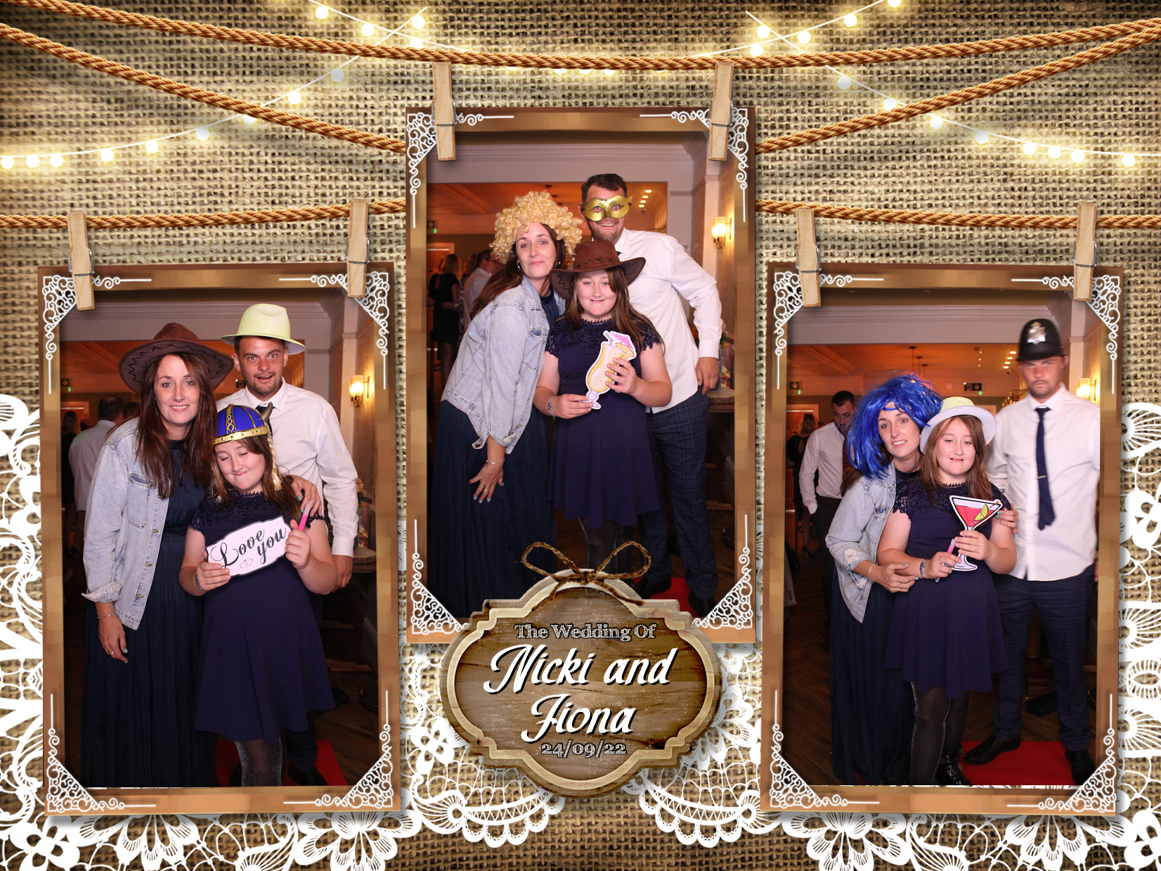 Nicki & Fiona's Wedding | View more photos from the event at my.specialeventsphotobooths.co.uk/u/SpecialEventsPhotoBooths/Nicki-Fionas-Wedding
