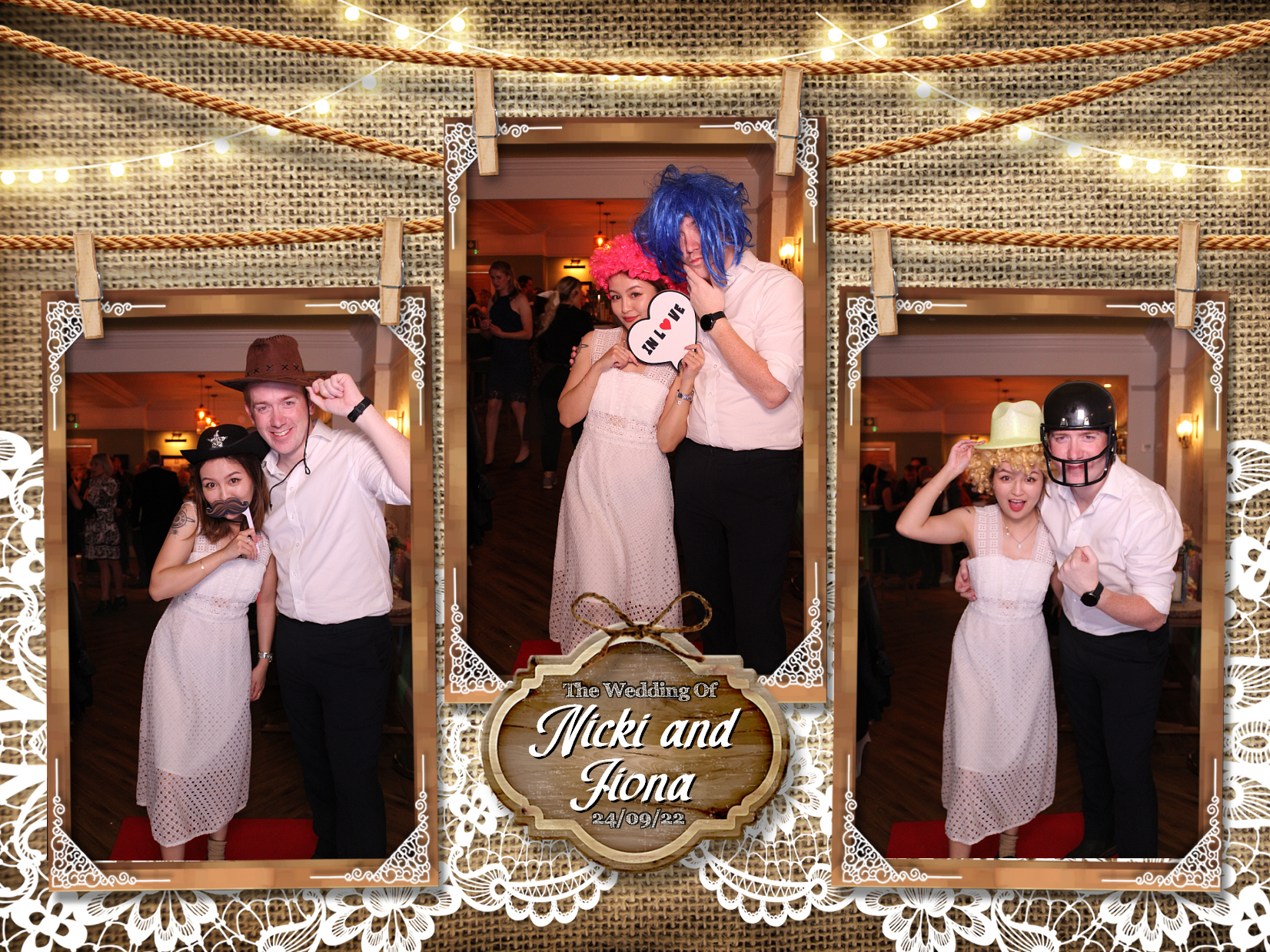 Nicki & Fiona's Wedding | View more photos from the event at my.specialeventsphotobooths.co.uk/u/SpecialEventsPhotoBooths/Nicki-Fionas-Wedding