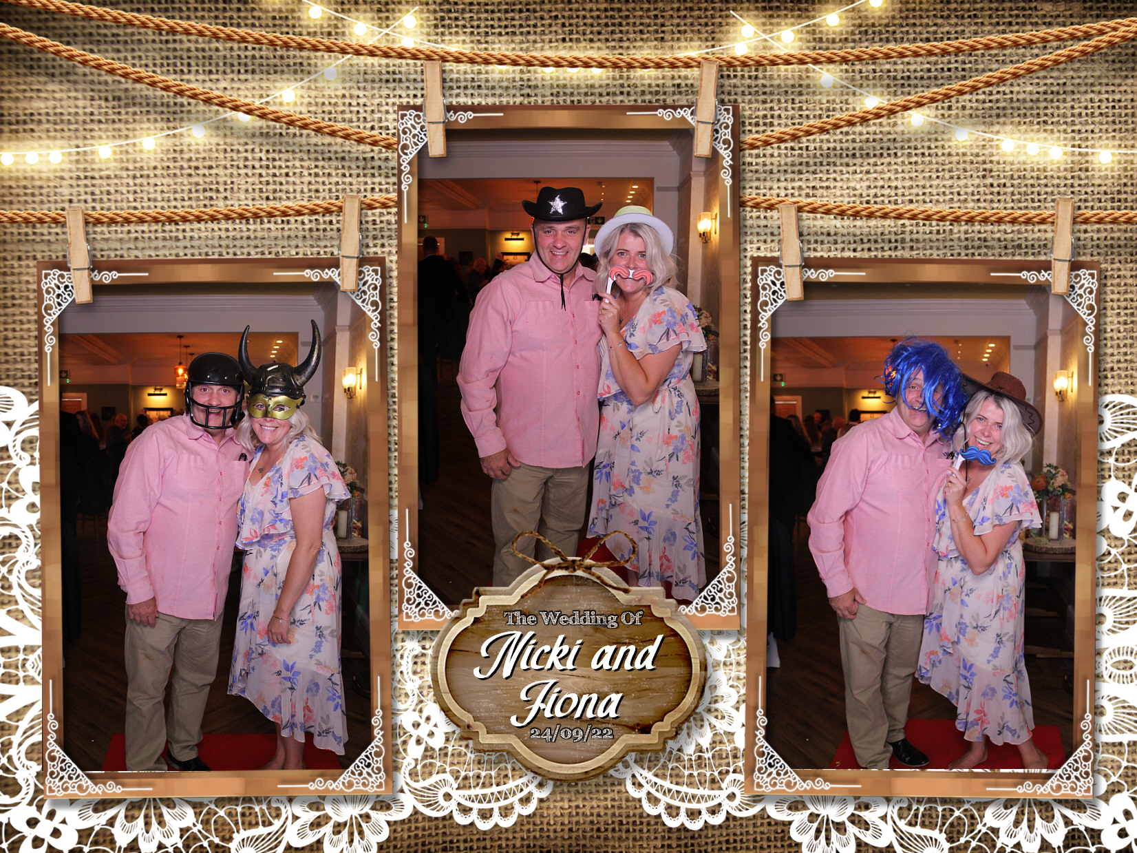 Nicki & Fiona's Wedding | View more photos from the event at my.specialeventsphotobooths.co.uk/u/SpecialEventsPhotoBooths/Nicki-Fionas-Wedding