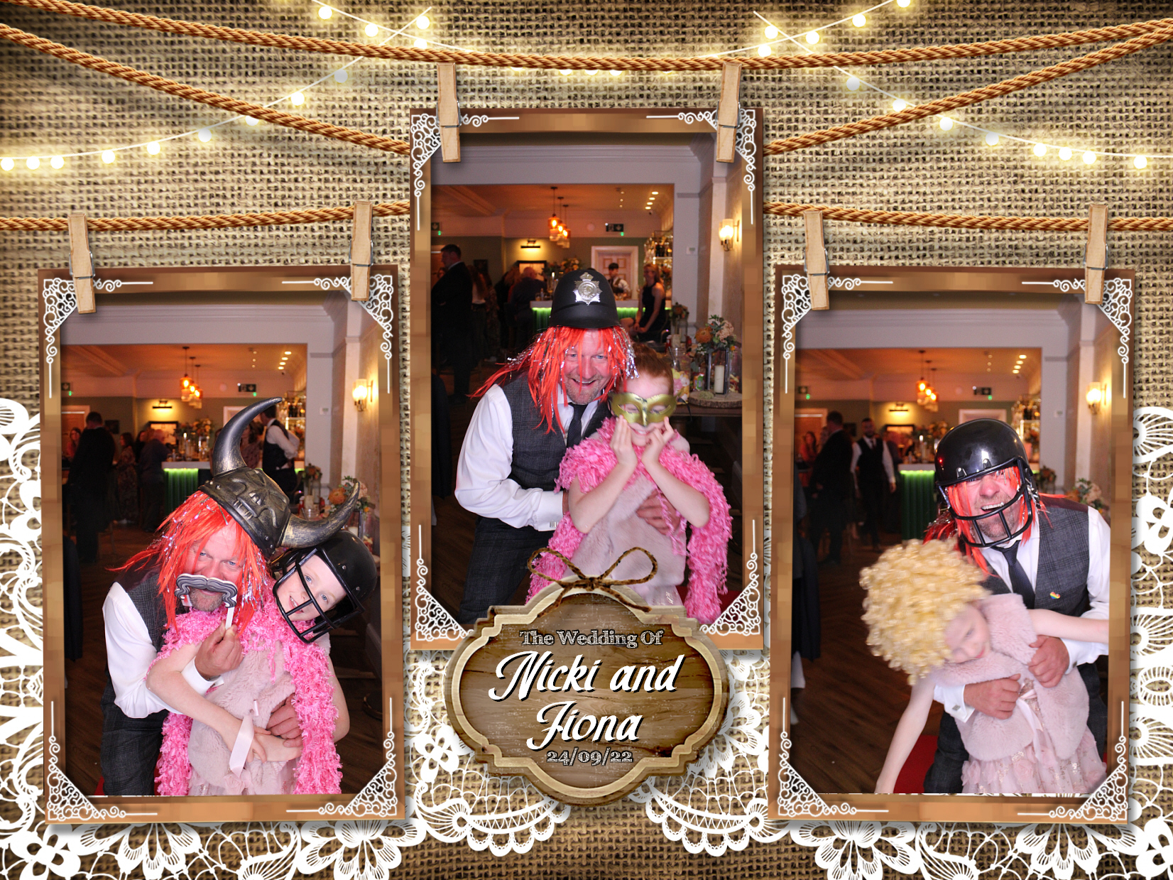 Nicki & Fiona's Wedding | View more photos from the event at my.specialeventsphotobooths.co.uk/u/SpecialEventsPhotoBooths/Nicki-Fionas-Wedding