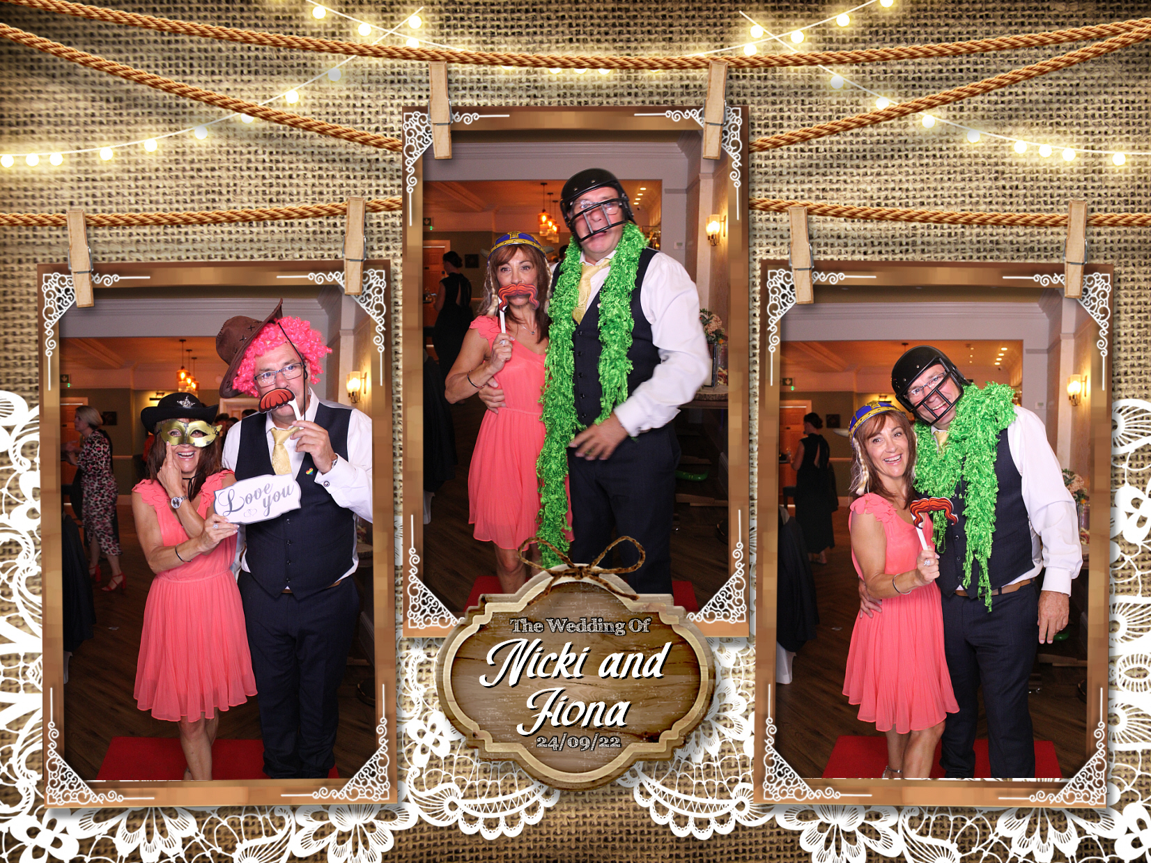 Nicki & Fiona's Wedding | View more photos from the event at my.specialeventsphotobooths.co.uk/u/SpecialEventsPhotoBooths/Nicki-Fionas-Wedding