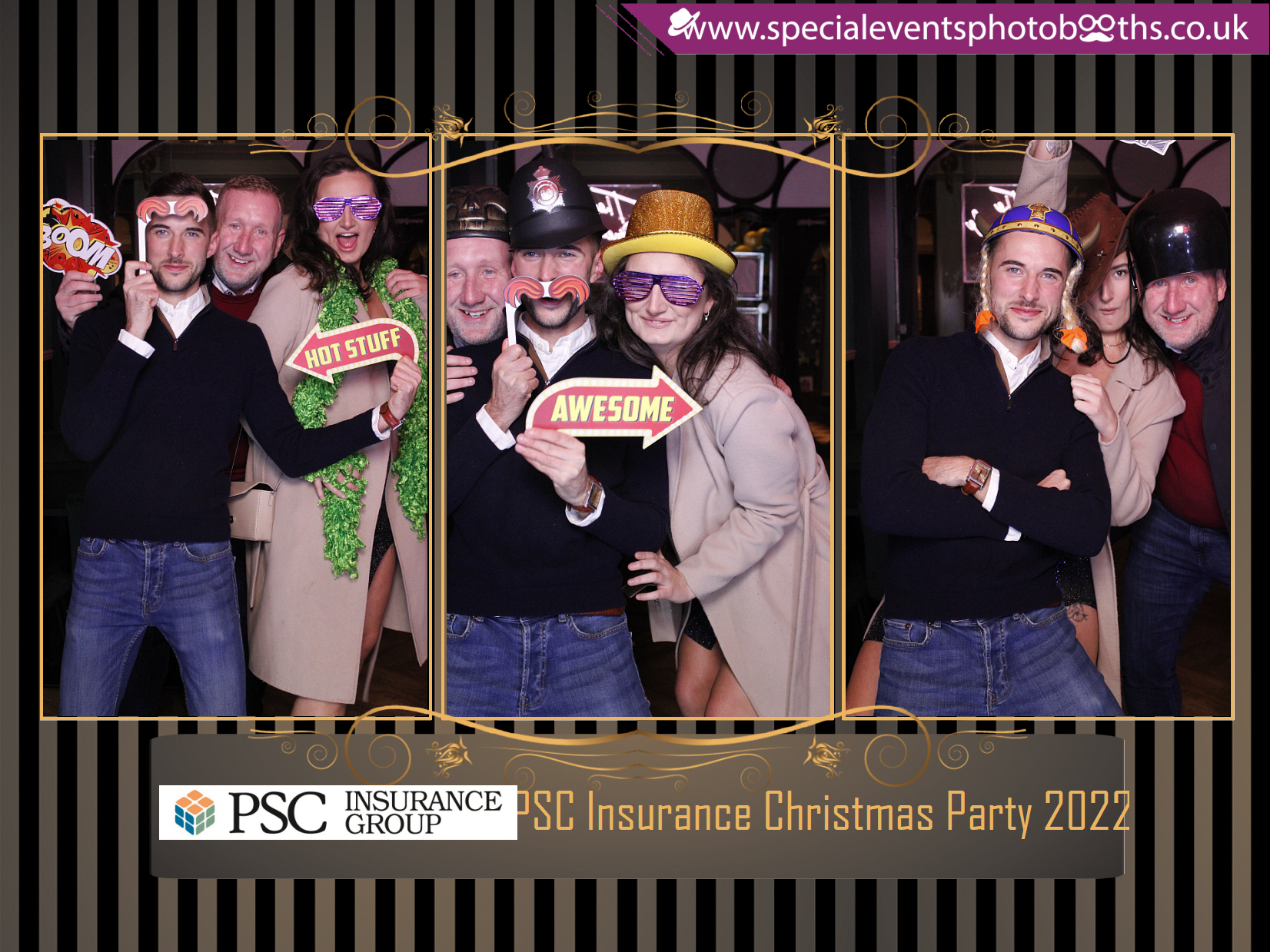 PSC Insurance Christmas Party | View more photos from the event at my.specialeventsphotobooths.co.uk/u/SpecialEventsPhotoBooths/PSC-Insurance-Christmas-Party