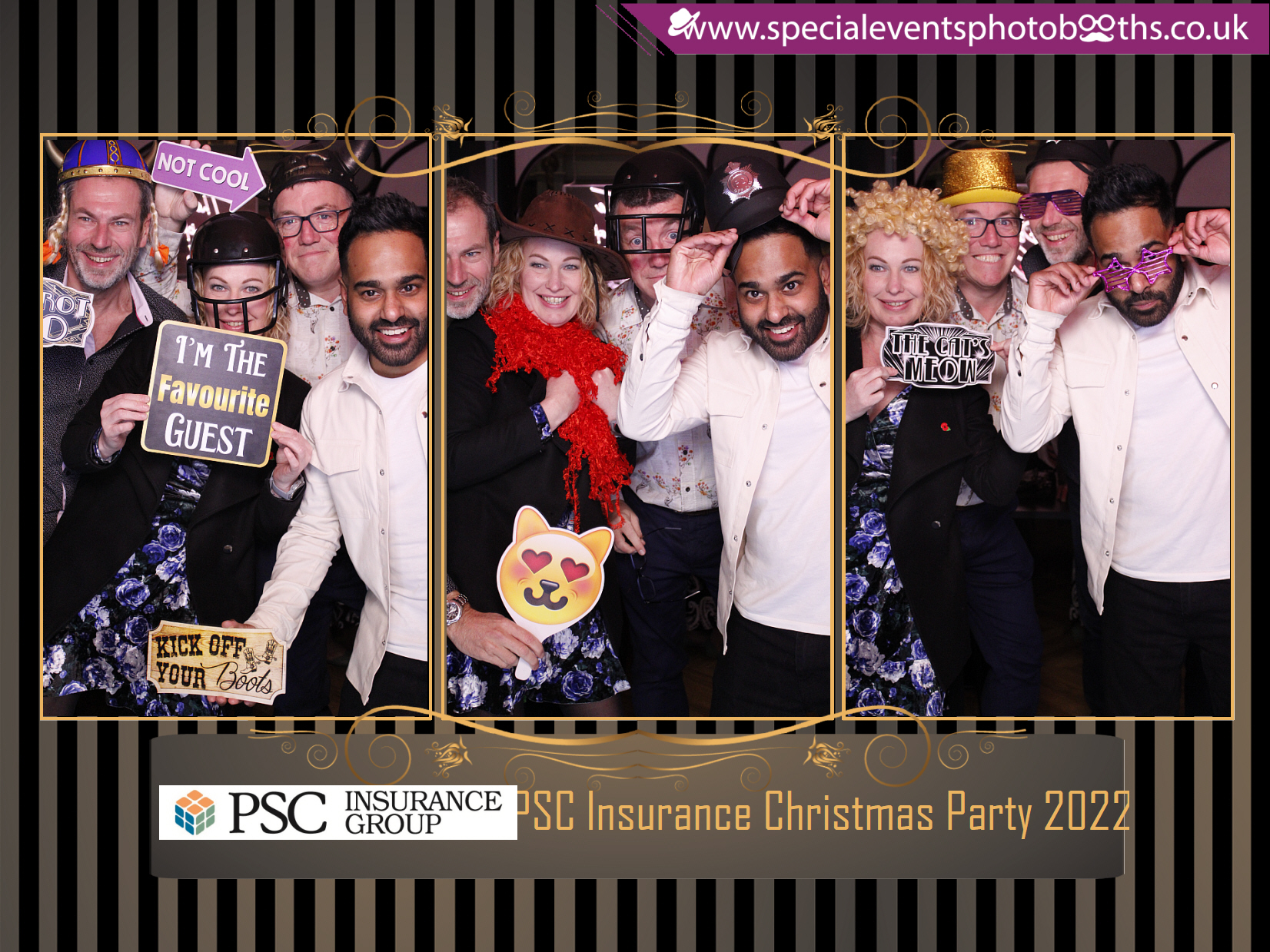PSC Insurance Christmas Party | View more photos from the event at my.specialeventsphotobooths.co.uk/u/SpecialEventsPhotoBooths/PSC-Insurance-Christmas-Party