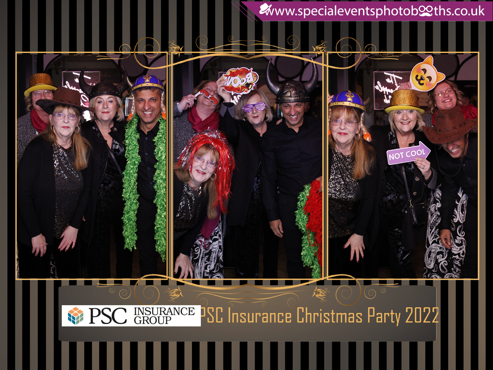 PSC Insurance Christmas Party | View more photos from the event at my.specialeventsphotobooths.co.uk/u/SpecialEventsPhotoBooths/PSC-Insurance-Christmas-Party