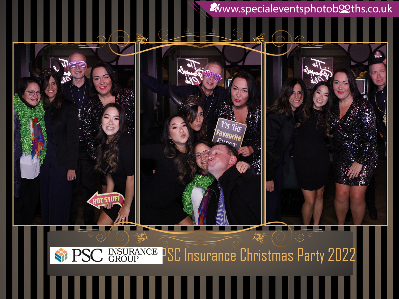 PSC Insurance Christmas Party | View more photos from the event at my.specialeventsphotobooths.co.uk/u/SpecialEventsPhotoBooths/PSC-Insurance-Christmas-Party