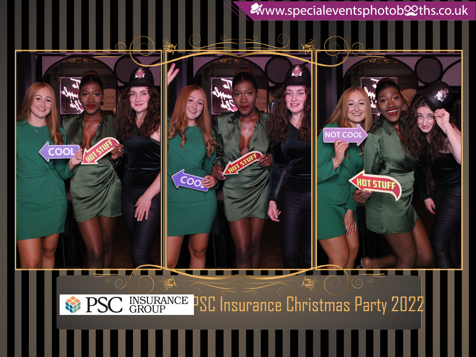 PSC Insurance Christmas Party | View more photos from the event at my.specialeventsphotobooths.co.uk/u/SpecialEventsPhotoBooths/PSC-Insurance-Christmas-Party