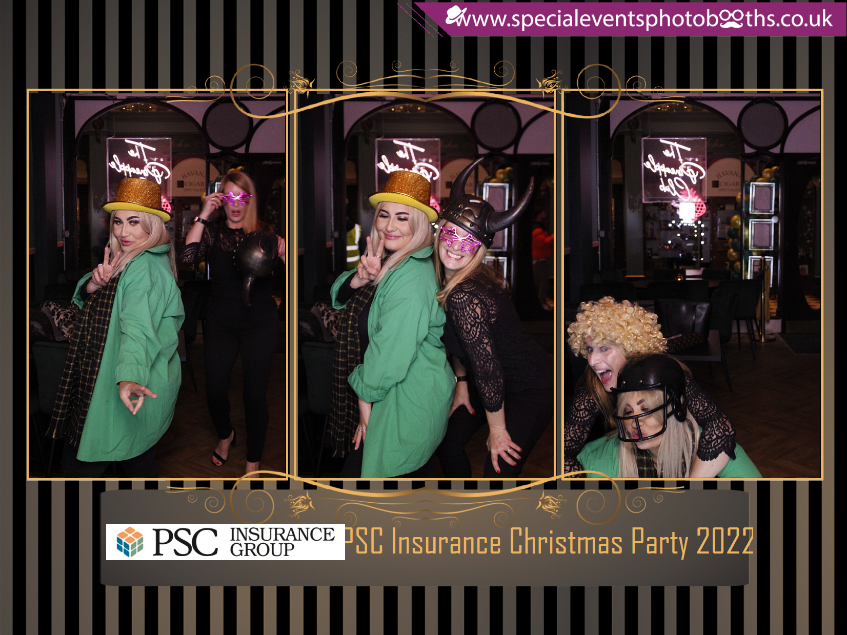 PSC Insurance Christmas Party | View more photos from the event at my.specialeventsphotobooths.co.uk/u/SpecialEventsPhotoBooths/PSC-Insurance-Christmas-Party