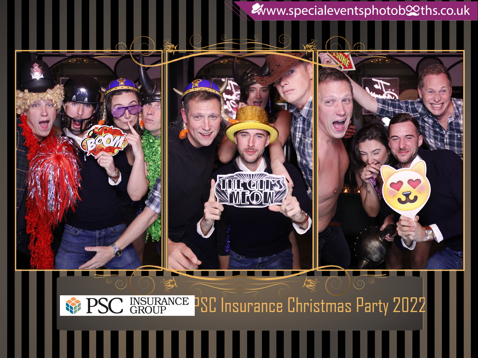 PSC Insurance Christmas Party | View more photos from the event at my.specialeventsphotobooths.co.uk/u/SpecialEventsPhotoBooths/PSC-Insurance-Christmas-Party