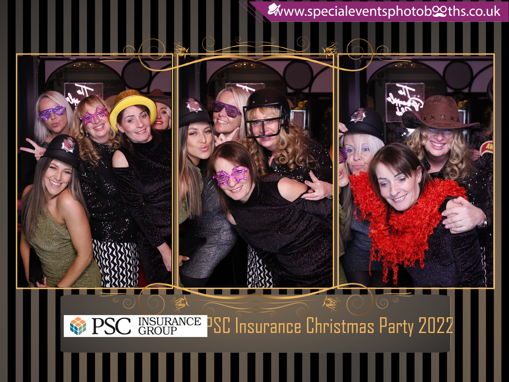 PSC Insurance Christmas Party | View more photos from the event at my.specialeventsphotobooths.co.uk/u/SpecialEventsPhotoBooths/PSC-Insurance-Christmas-Party