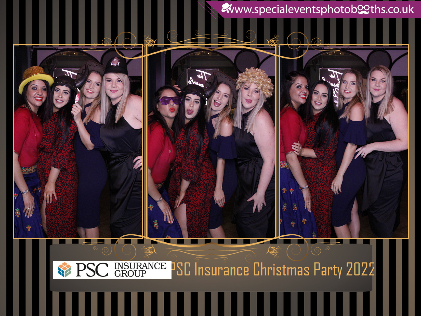 PSC Insurance Christmas Party | View more photos from the event at my.specialeventsphotobooths.co.uk/u/SpecialEventsPhotoBooths/PSC-Insurance-Christmas-Party