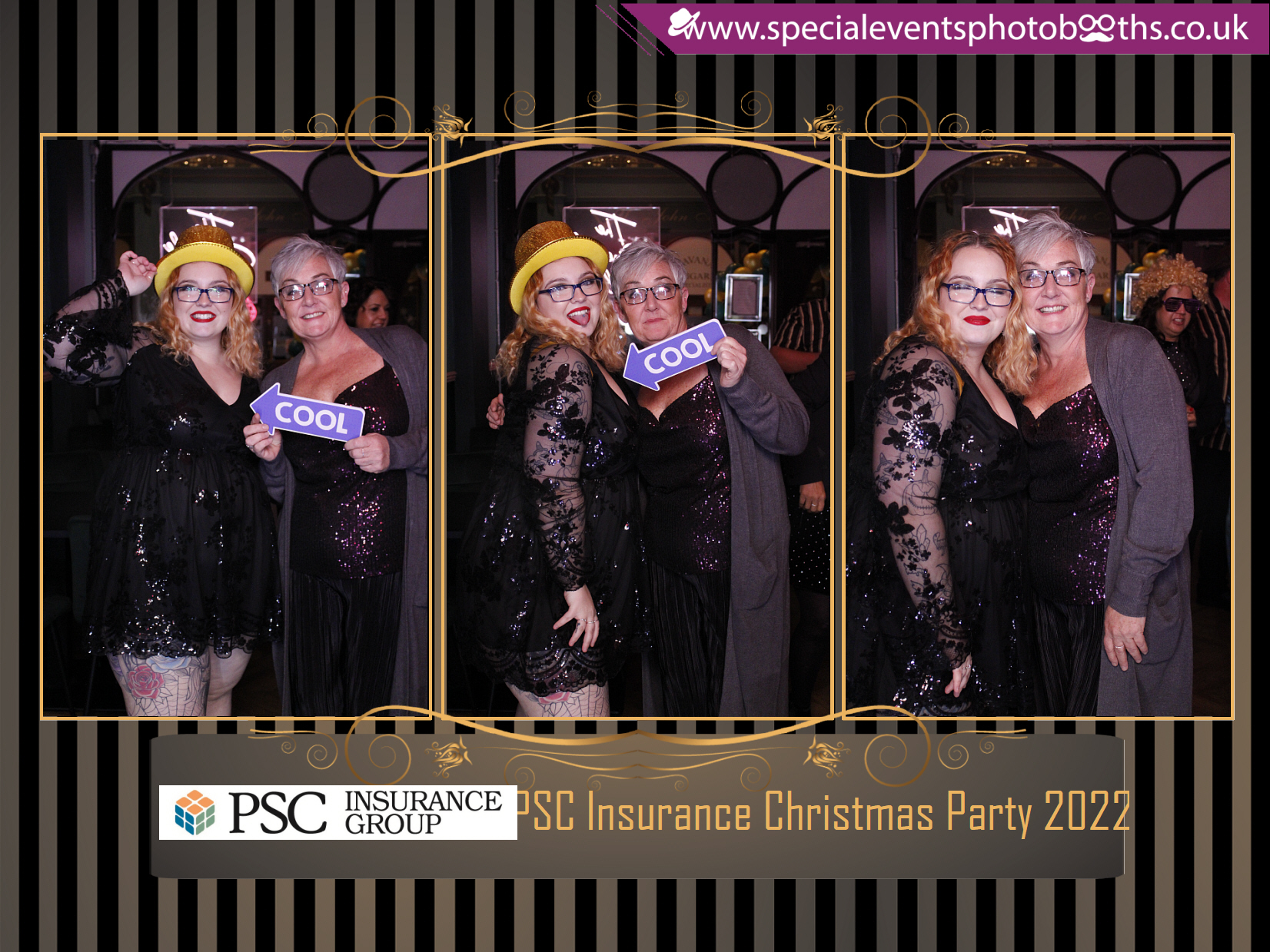 PSC Insurance Christmas Party | View more photos from the event at my.specialeventsphotobooths.co.uk/u/SpecialEventsPhotoBooths/PSC-Insurance-Christmas-Party