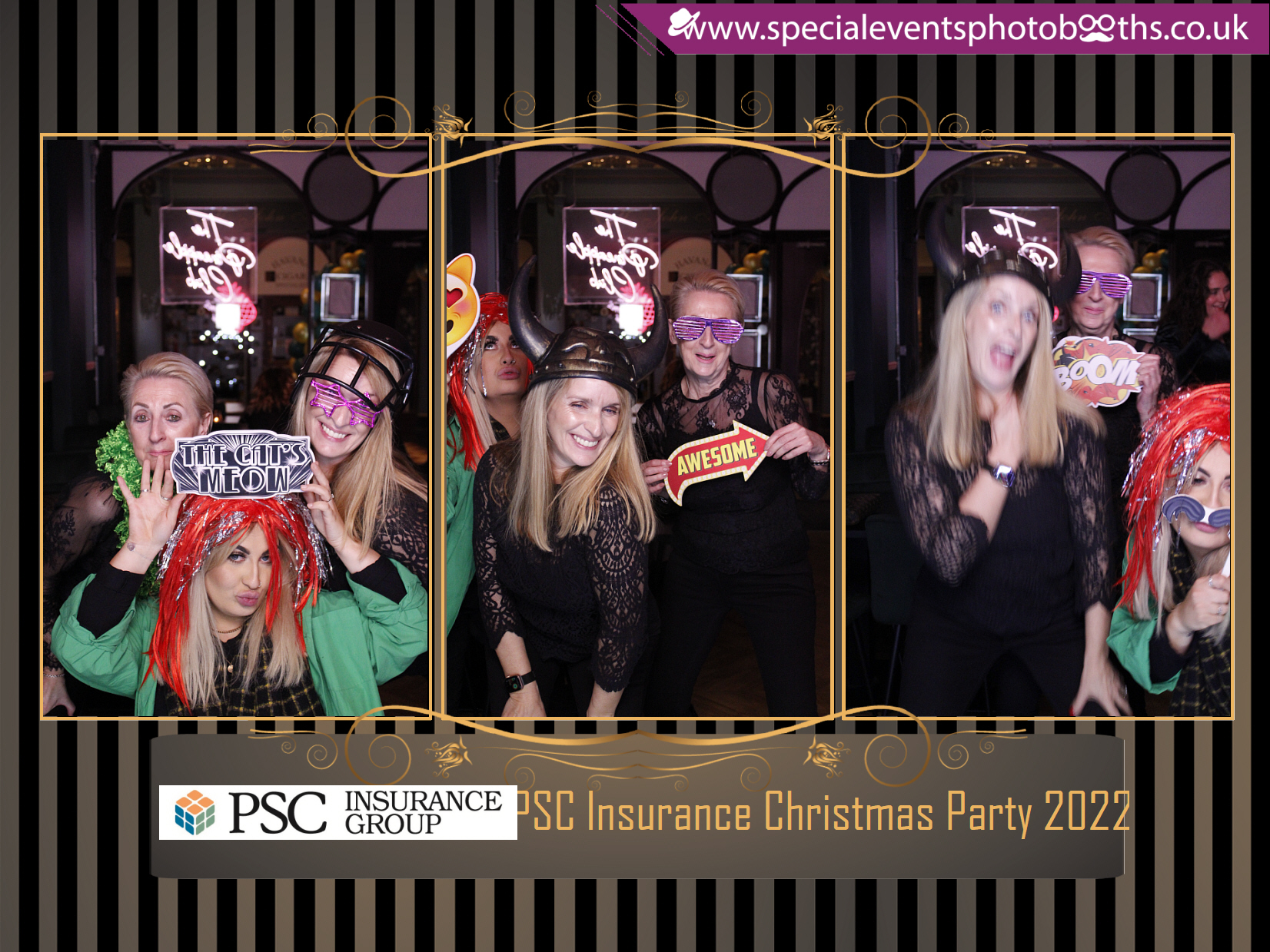 PSC Insurance Christmas Party | View more photos from the event at my.specialeventsphotobooths.co.uk/u/SpecialEventsPhotoBooths/PSC-Insurance-Christmas-Party