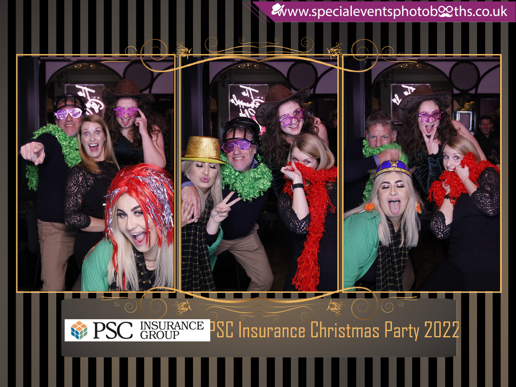 PSC Insurance Christmas Party | View more photos from the event at my.specialeventsphotobooths.co.uk/u/SpecialEventsPhotoBooths/PSC-Insurance-Christmas-Party