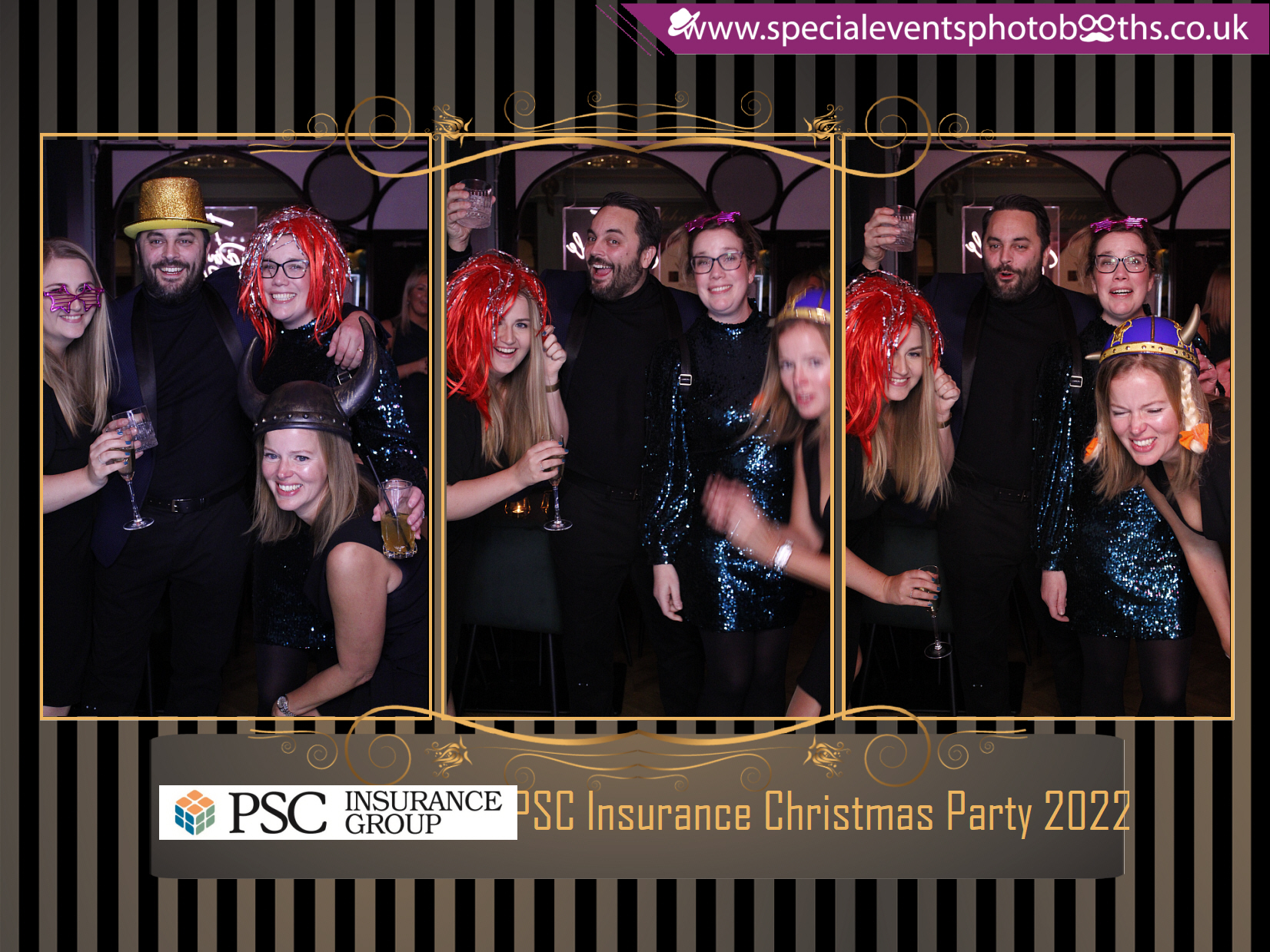PSC Insurance Christmas Party | View more photos from the event at my.specialeventsphotobooths.co.uk/u/SpecialEventsPhotoBooths/PSC-Insurance-Christmas-Party