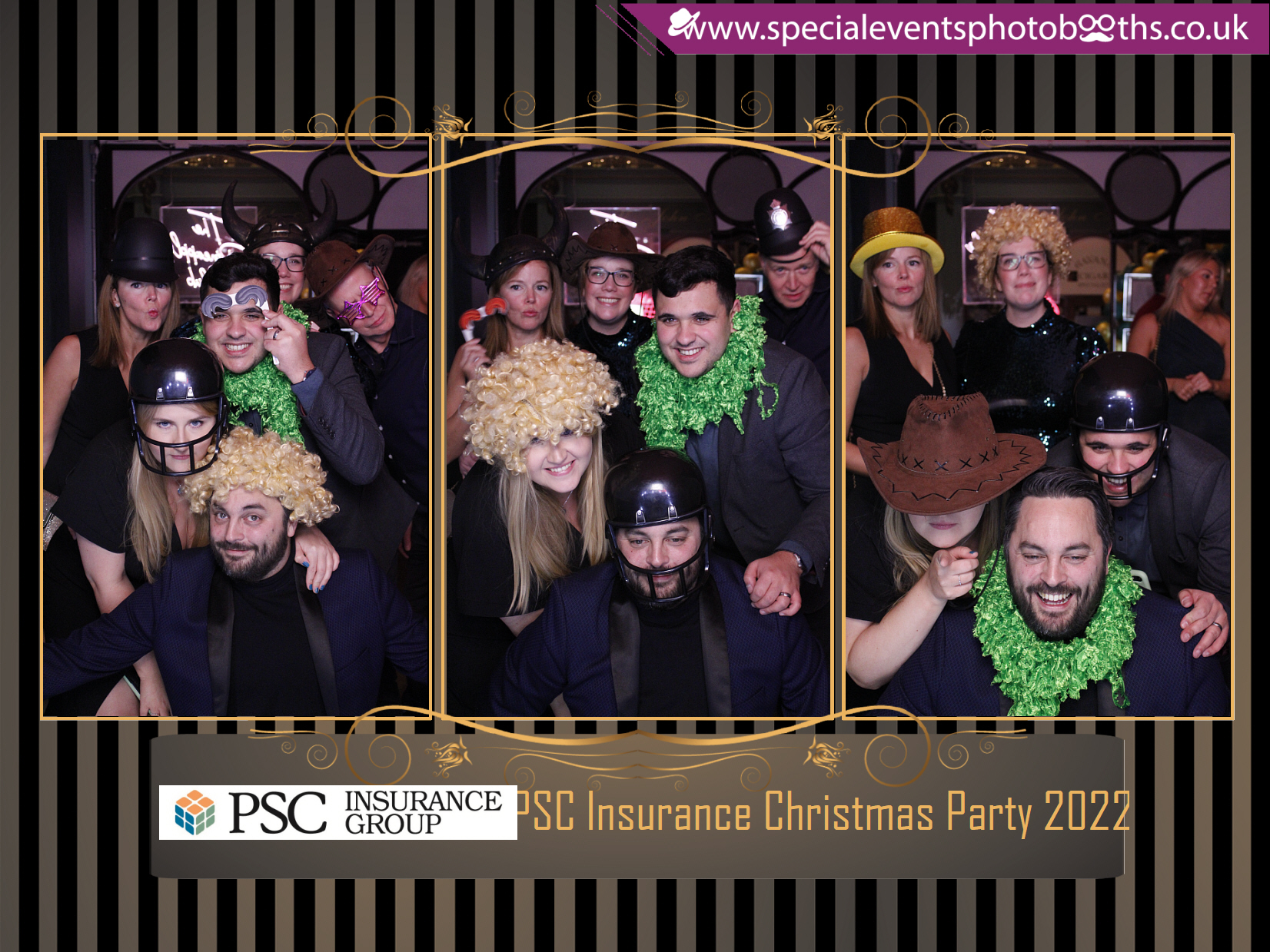 PSC Insurance Christmas Party | View more photos from the event at my.specialeventsphotobooths.co.uk/u/SpecialEventsPhotoBooths/PSC-Insurance-Christmas-Party